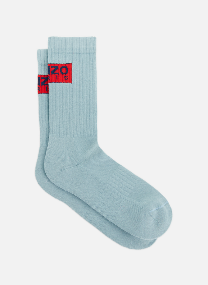 Cotton-blend logo socks KENZO