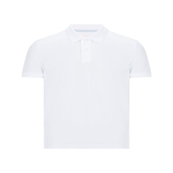 Esprit Cotton Polo Shirt In White