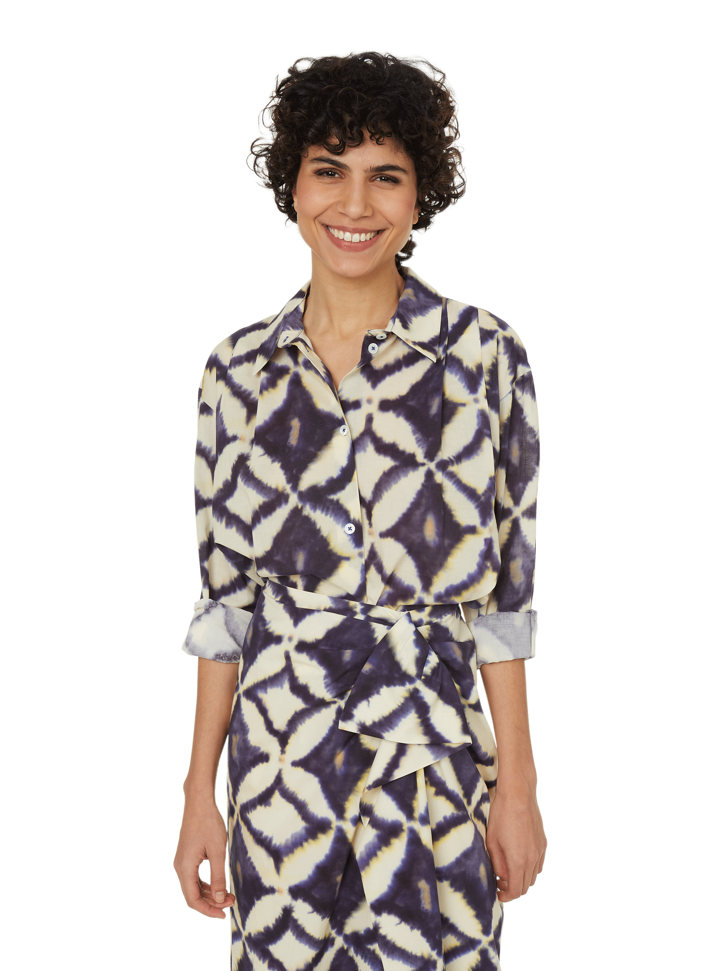 Chemise en coton BELLEROSE Multicolore