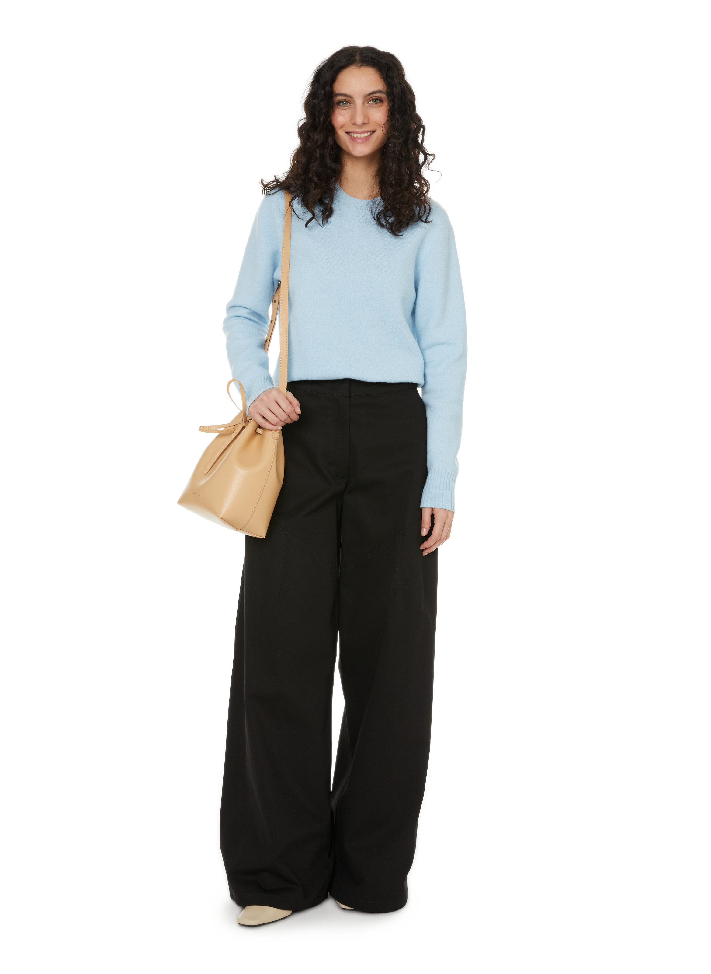 Pull en laine JIL SANDER Bleu