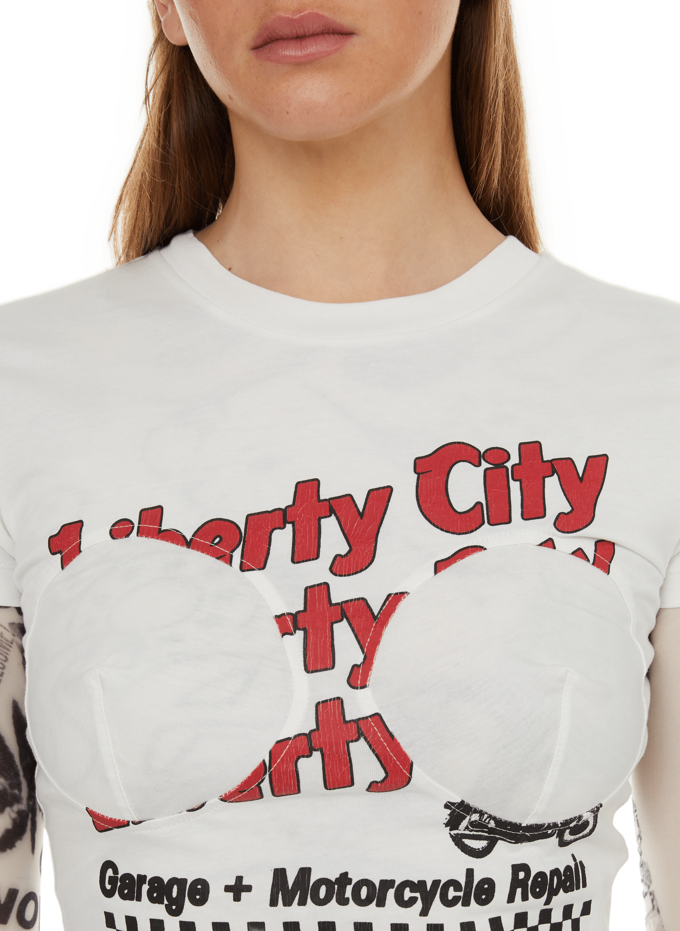 T-shirt en coton VAQUERA Blanc