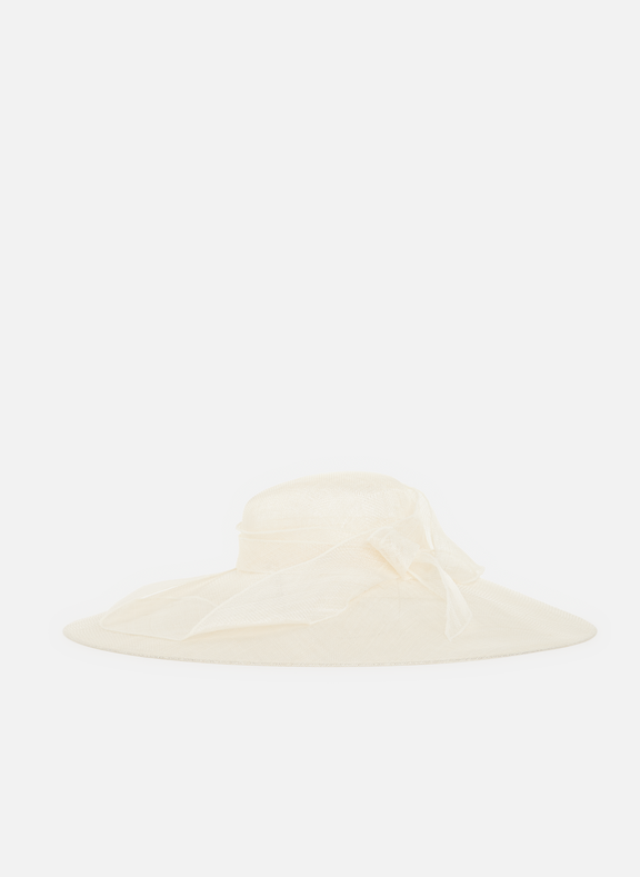 SAISON 1865 Hat with bow Beige