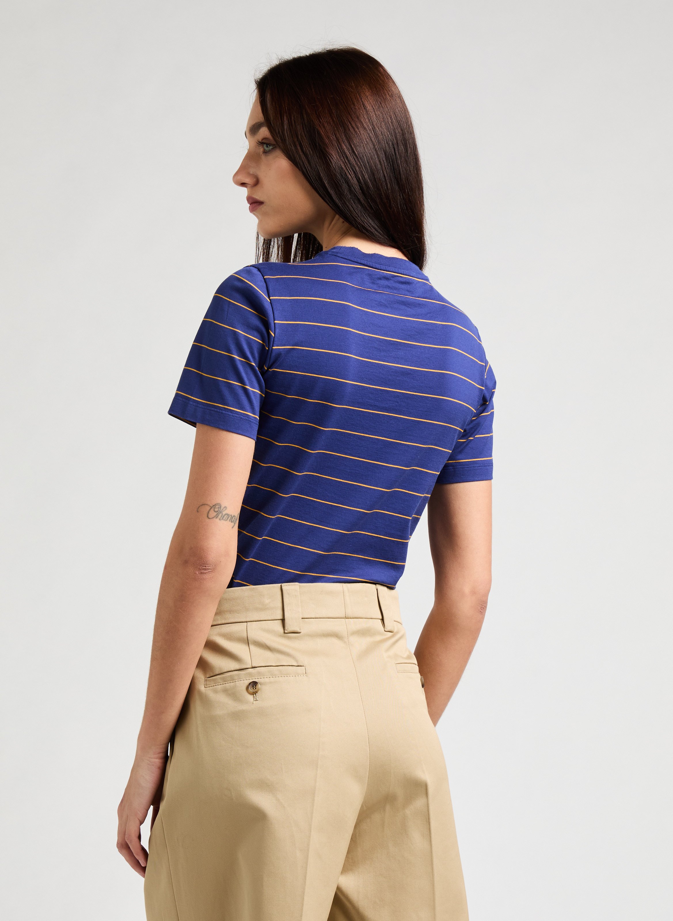 T-shirt en coton MIU MIU Multicolore