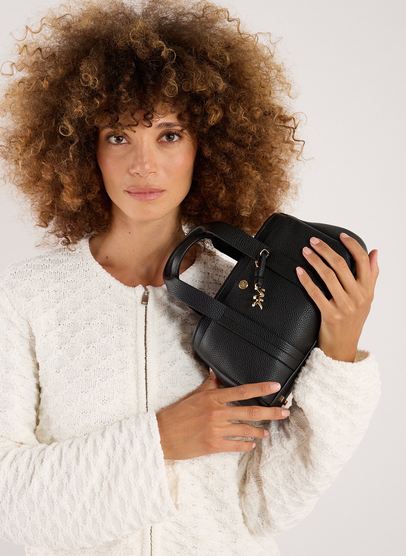 Romee leather handbag MICHAEL KORS Black