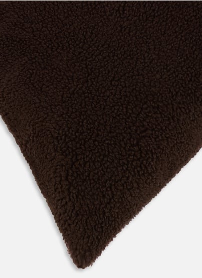 Faux sheepskin cushion cover AU PRINTEMPS PARIS Faux sheepskin cushion cover AU PRINTEMPS PARIS
