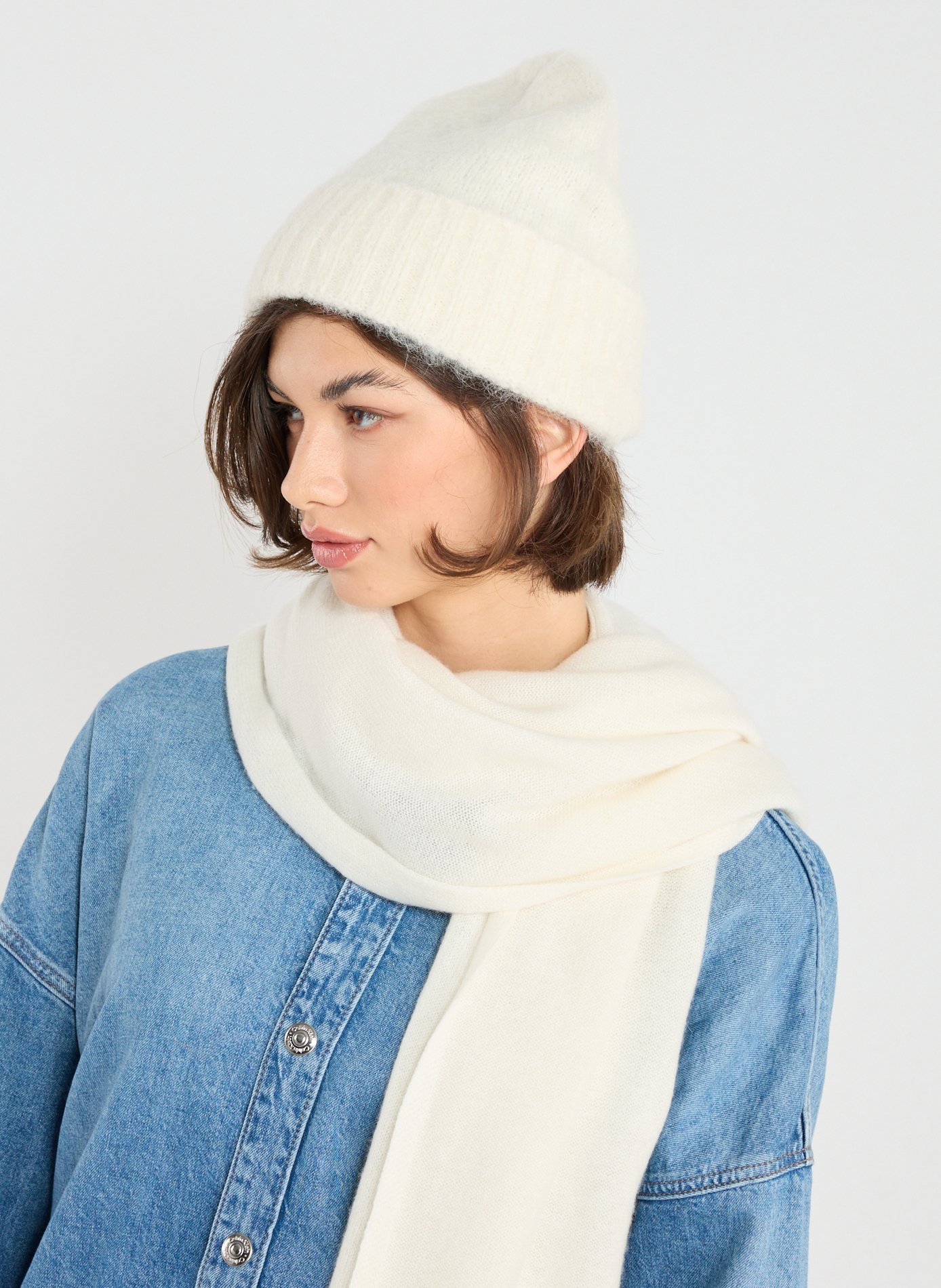 Sajeanne Beanie SAMSOE SAMSOE Beige