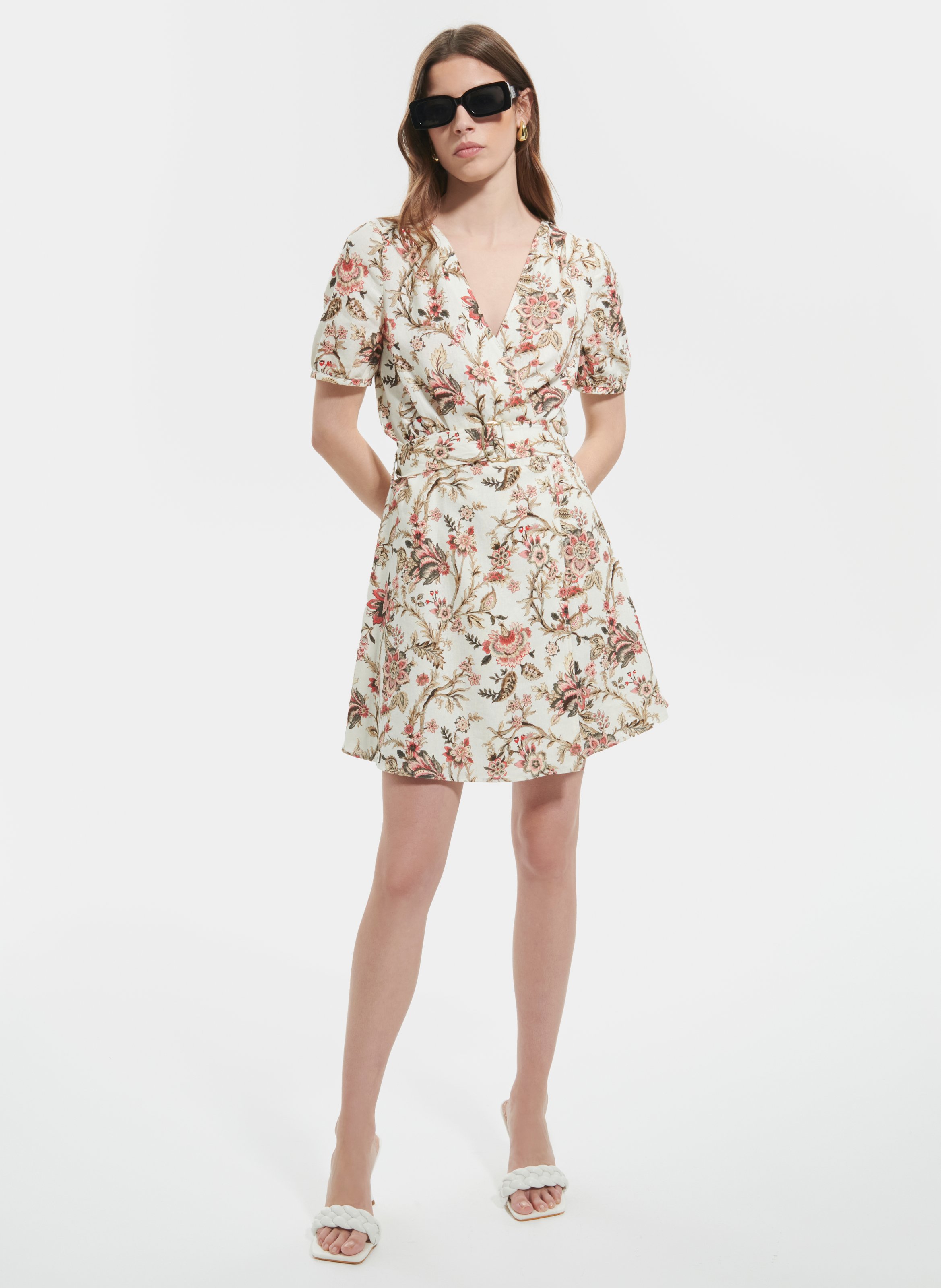 Robe  russelina (russella mc 3/4) Multicolore