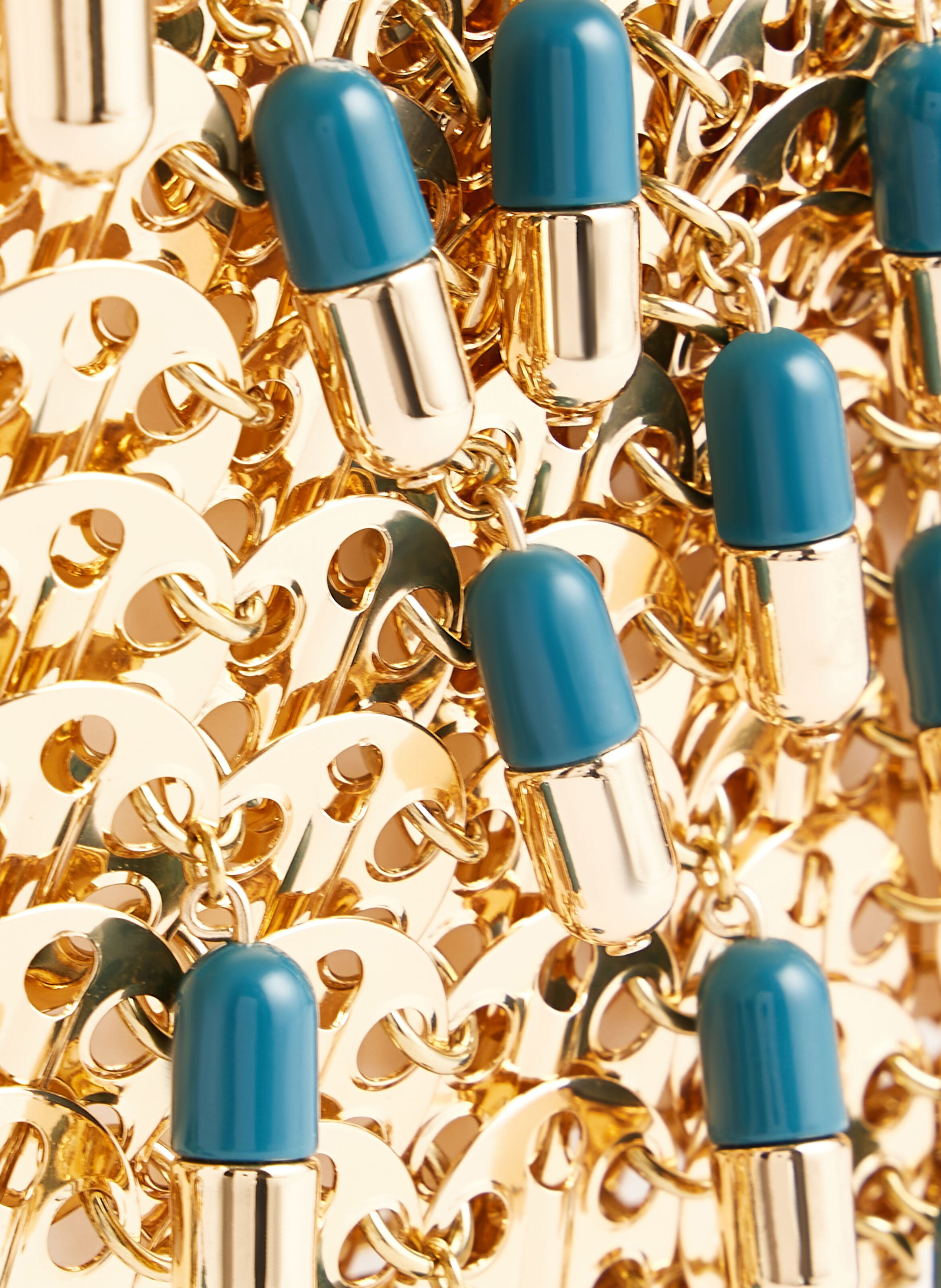 Sac nano 1969 pills RABANNE Doré