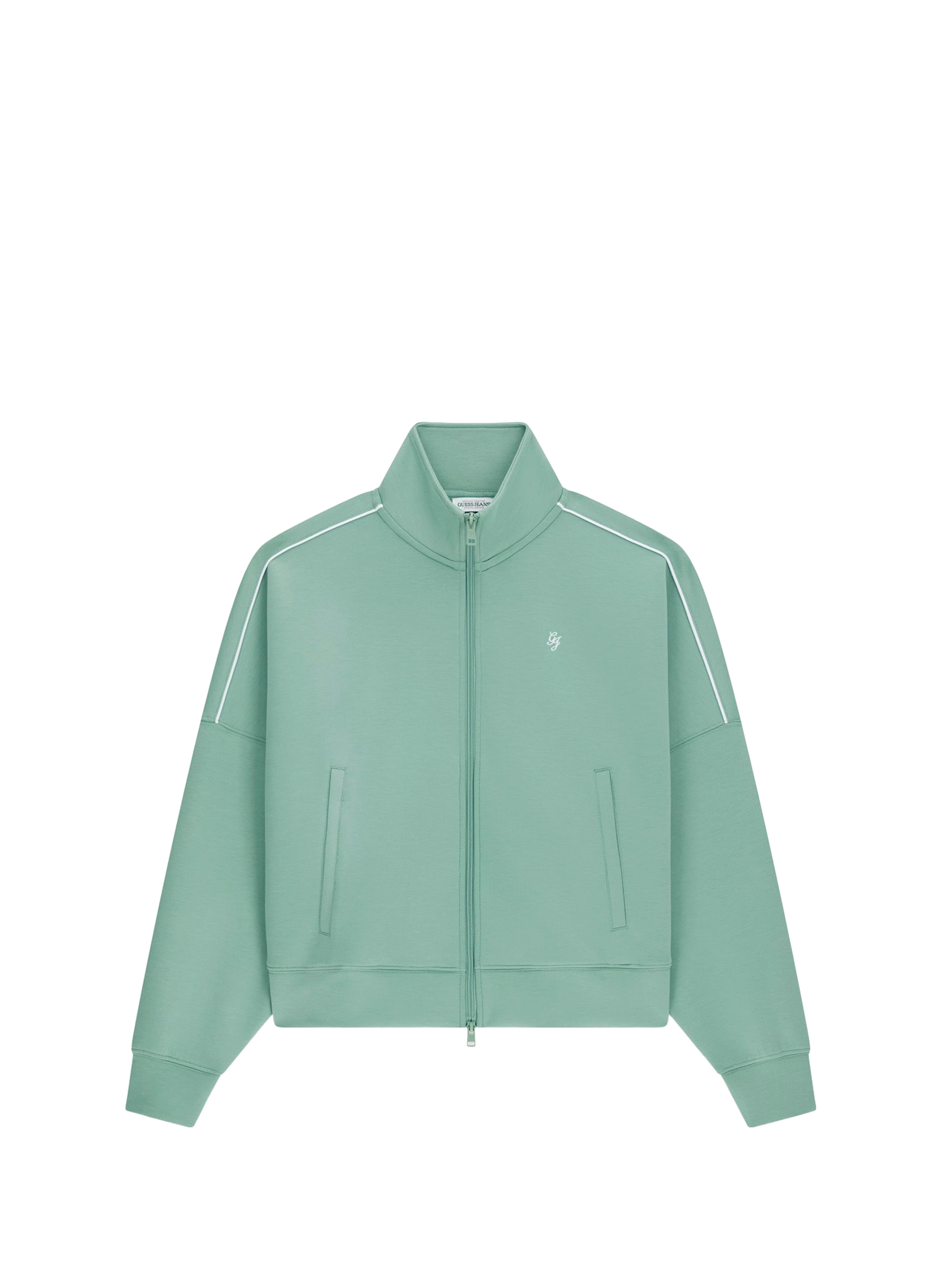 Veste zippée col montant GUESS Vert