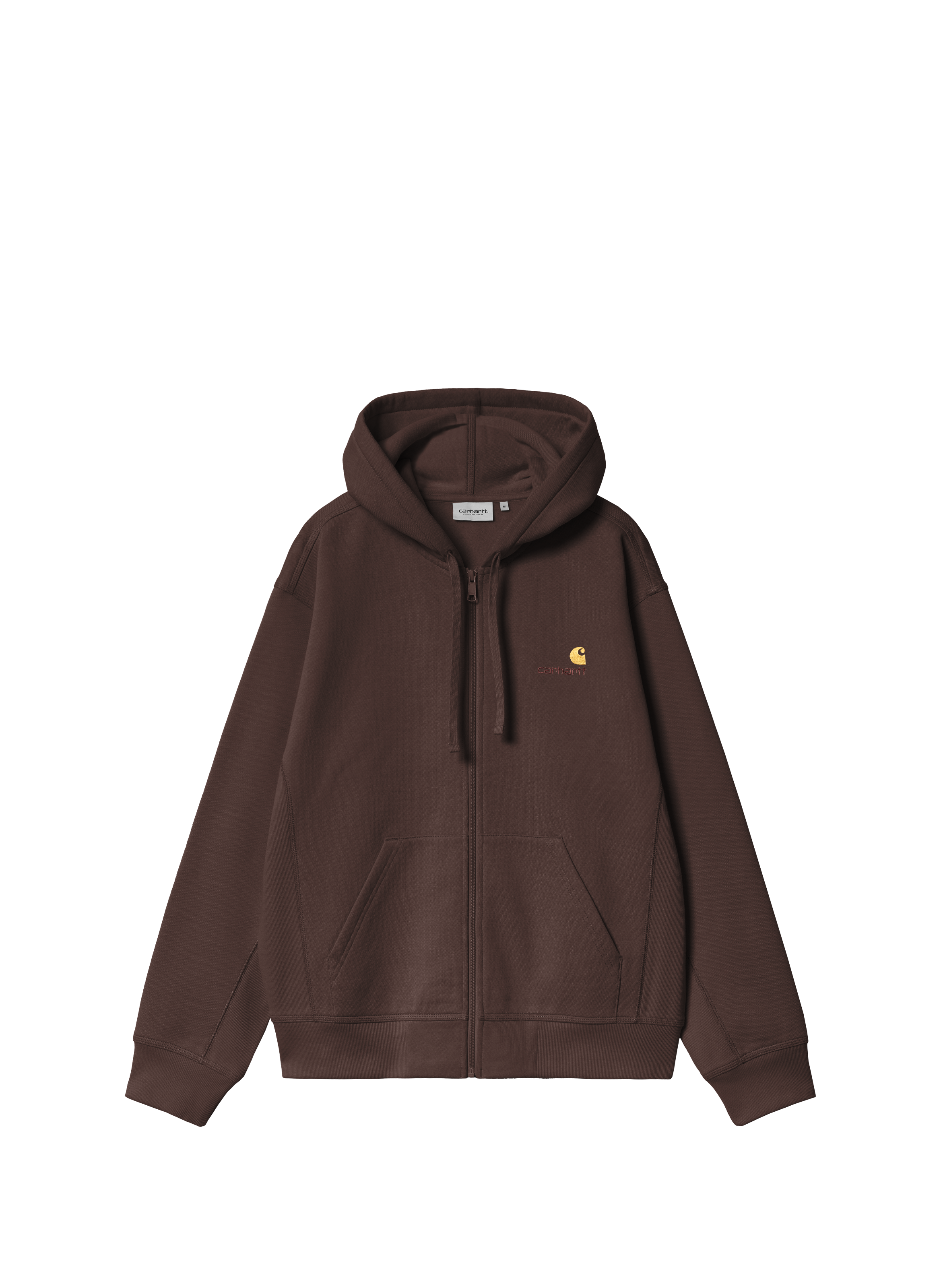 Hoodie ample en coton mélangé CARHARTT WIP Marron