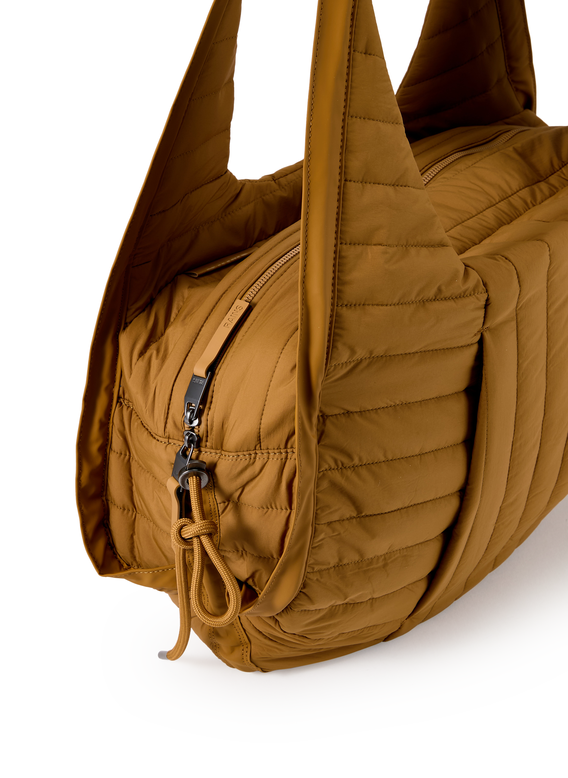 Sac épaule matelassé Koya Vision Bag RAINS Marron