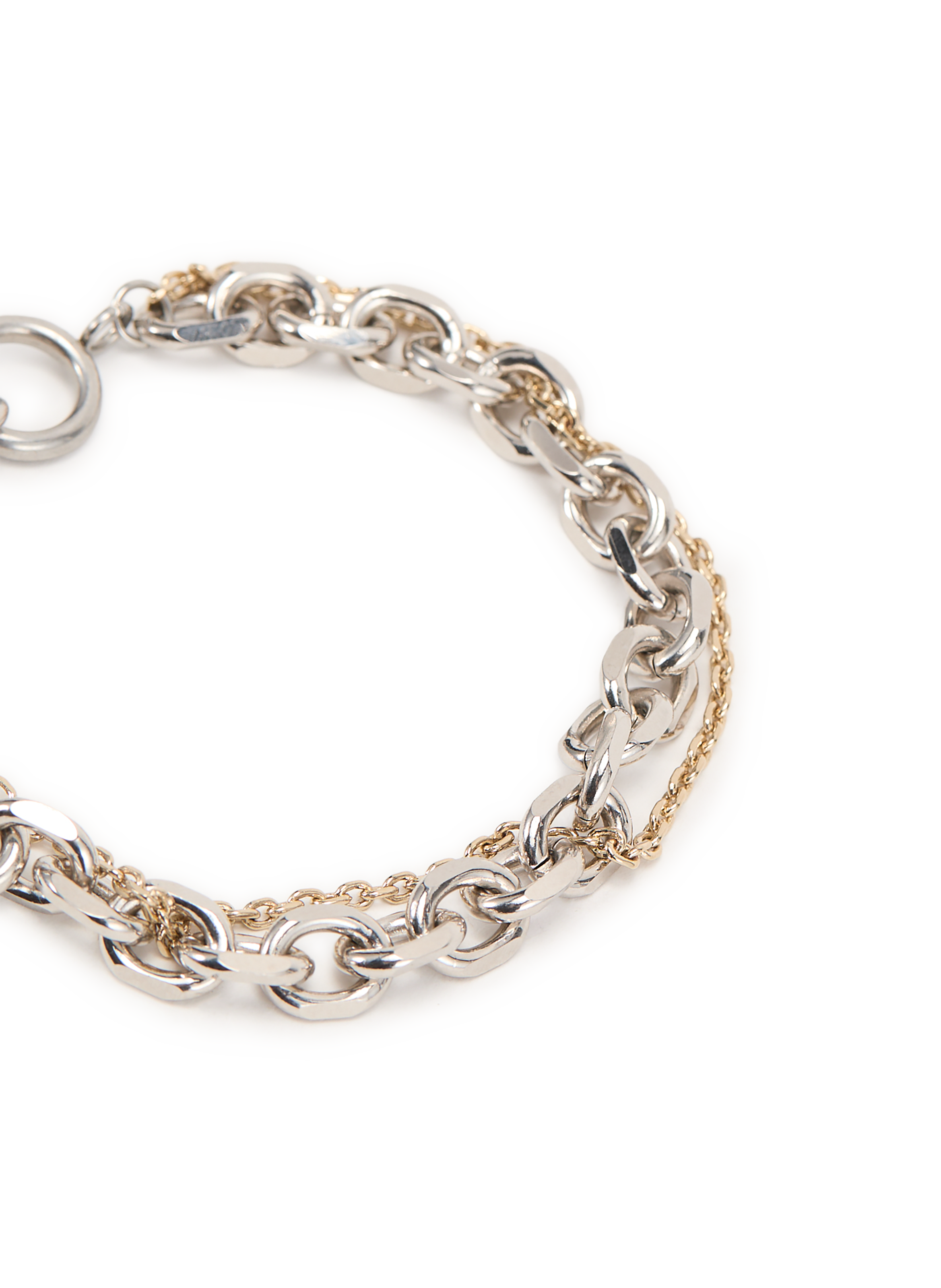 Dana double chain bracelet JUSTINE CLENQUET Multicolour