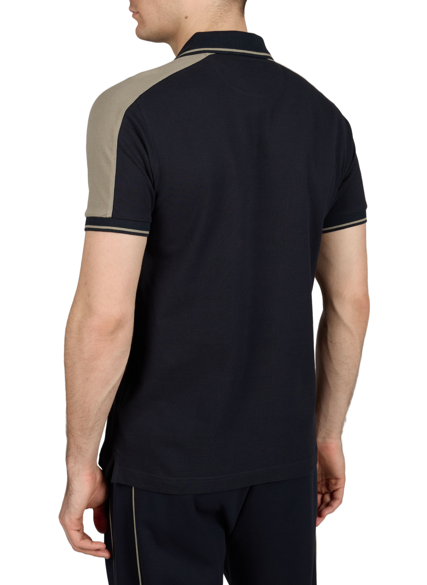 Short sleeve cotton polo shirt EDEN PARK Beige