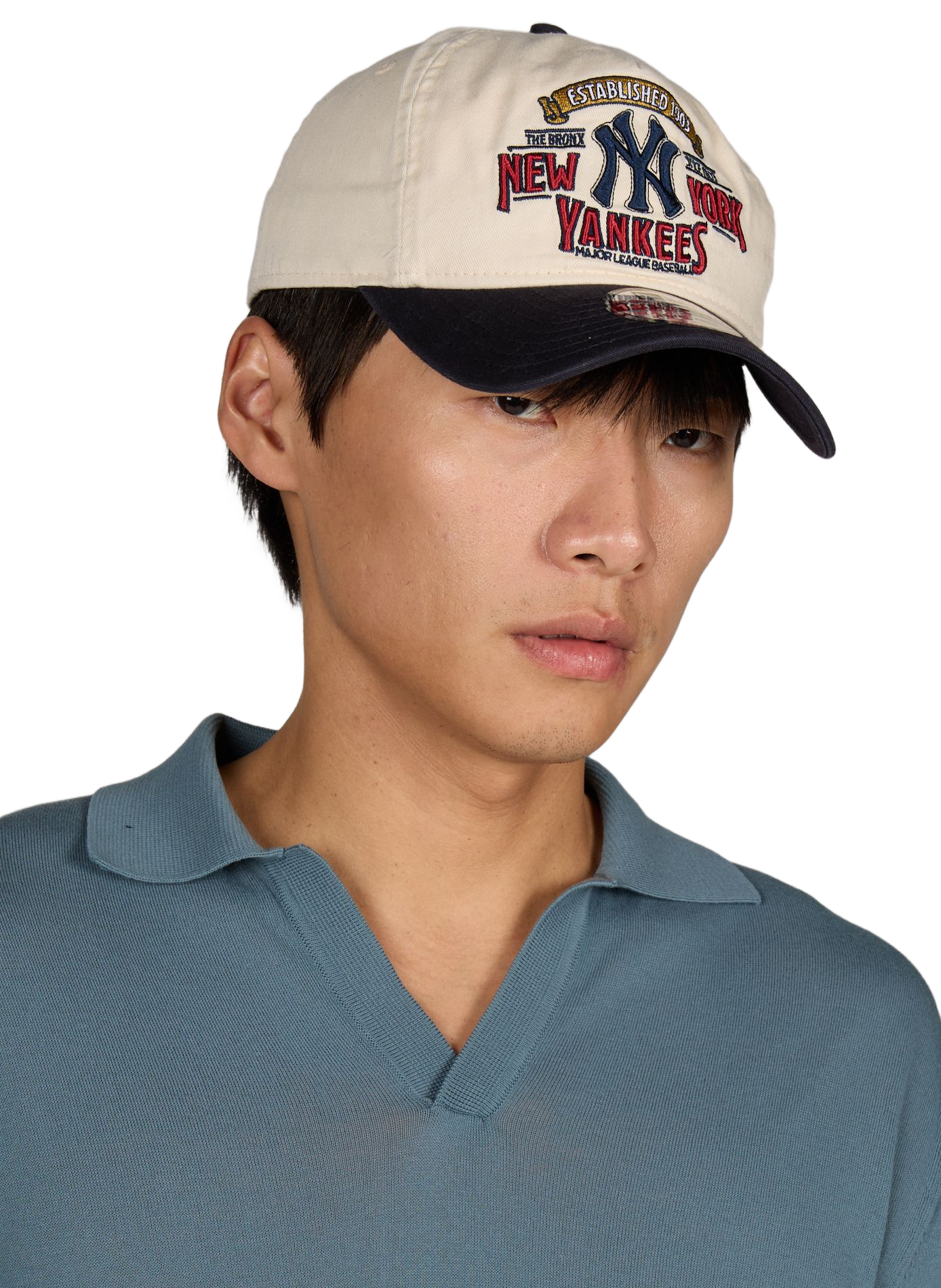 Washed Graphic 19TWENTY Cotton Cap NEW ERA Beige