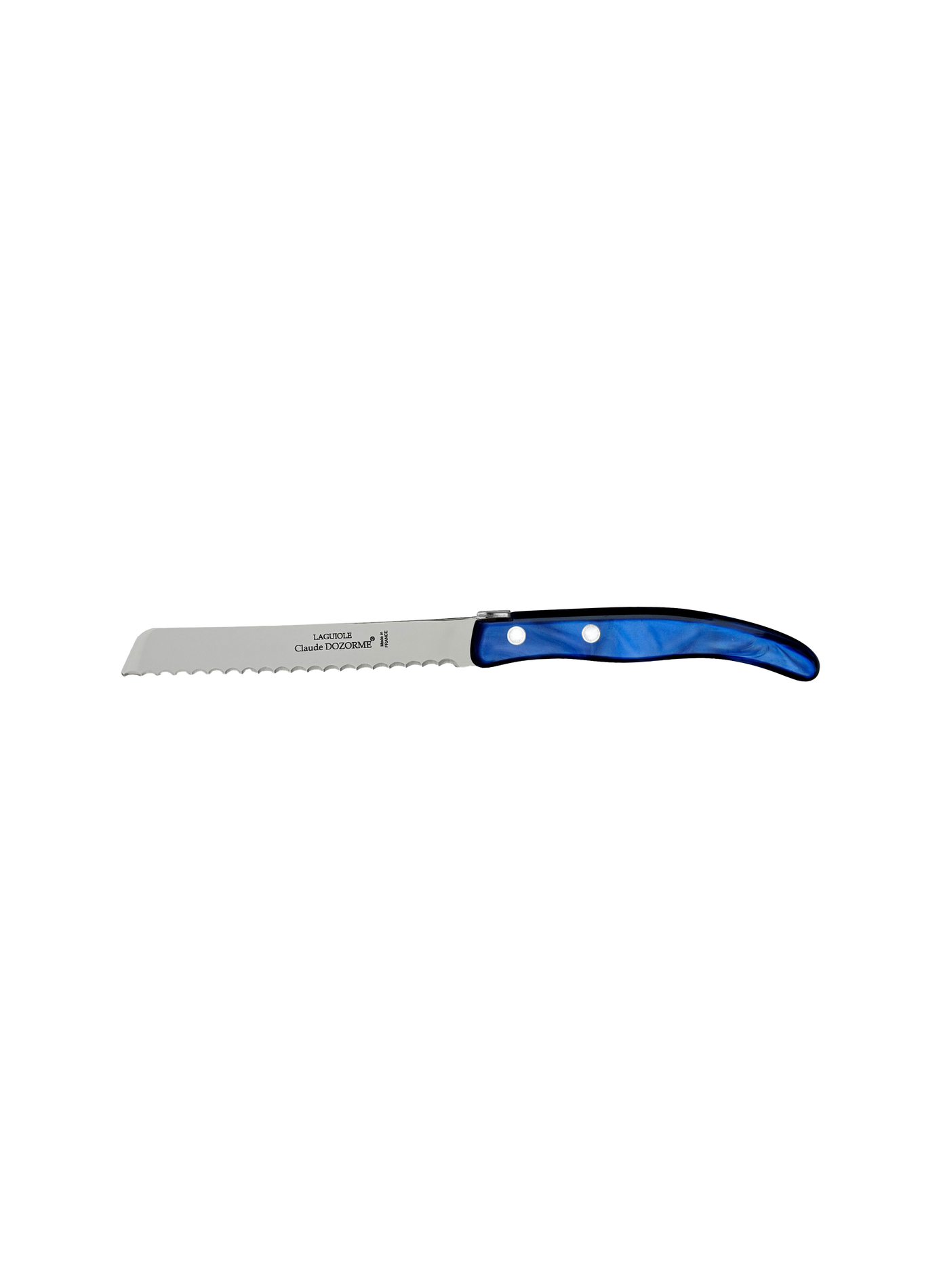 Bread Knife Berlingot DOZORME Blue