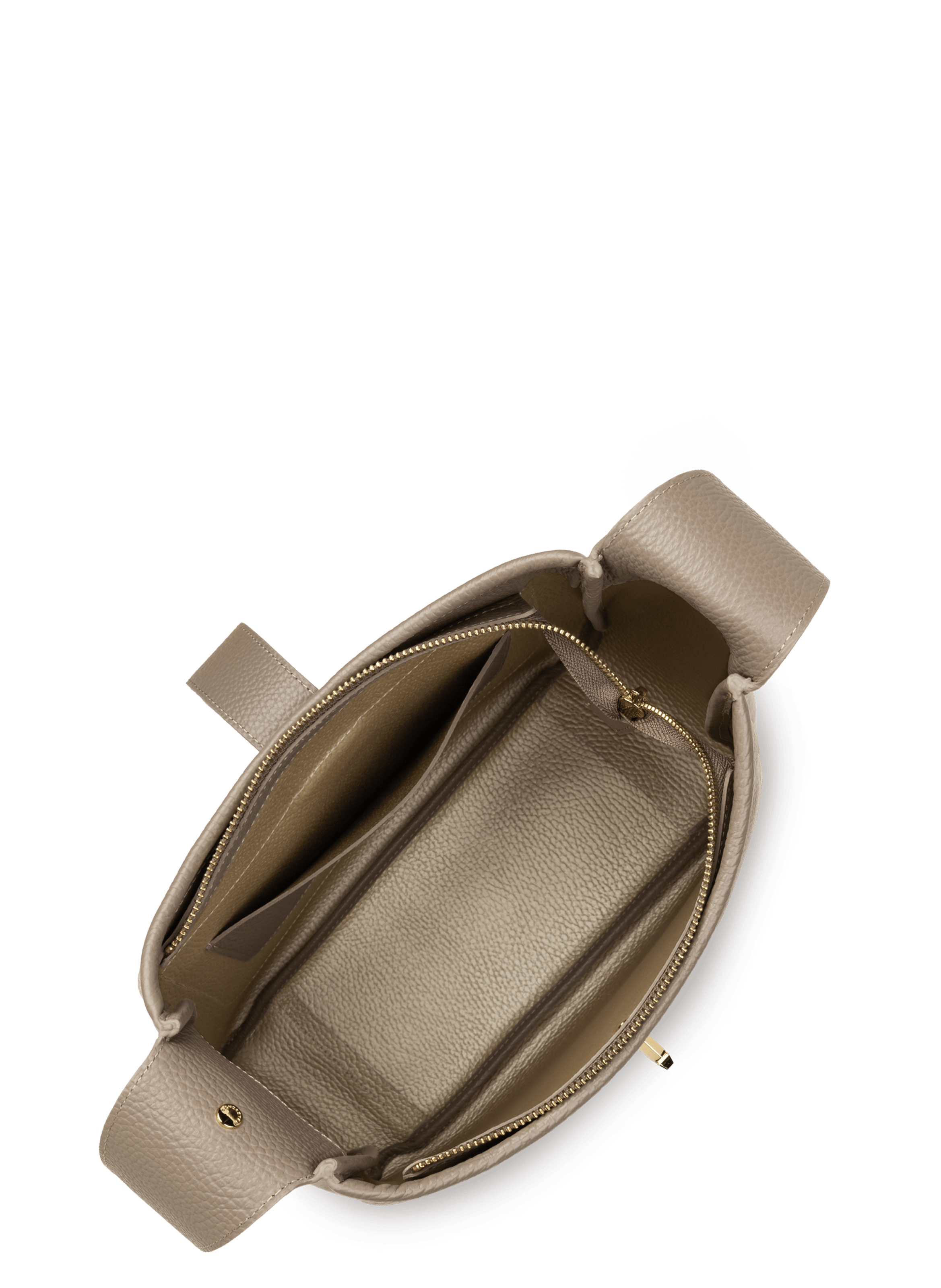M bucket bag - top double LANCASTER Grey