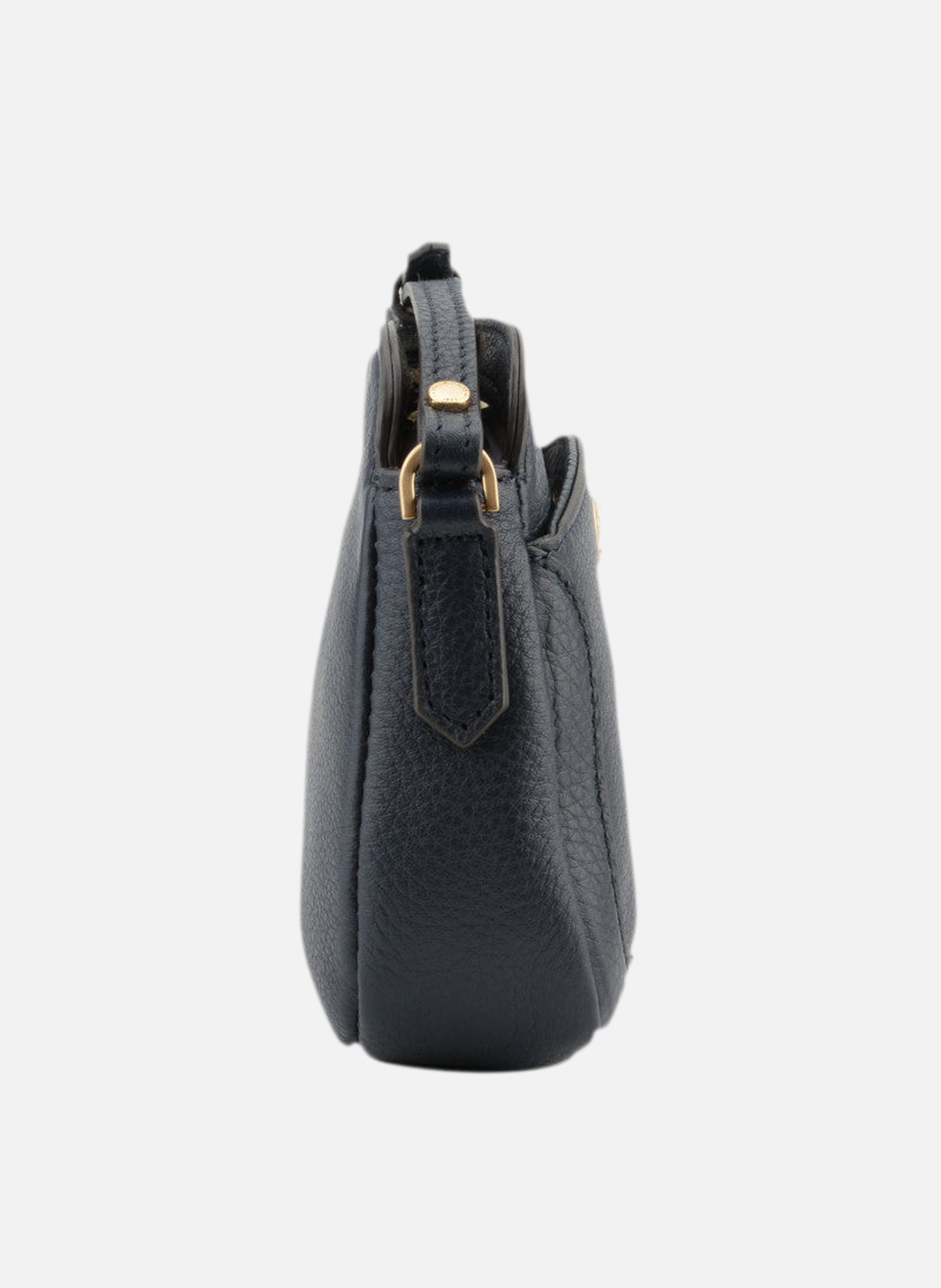 Image | sac cabas en cuir de vachette POURCHET Bleu
