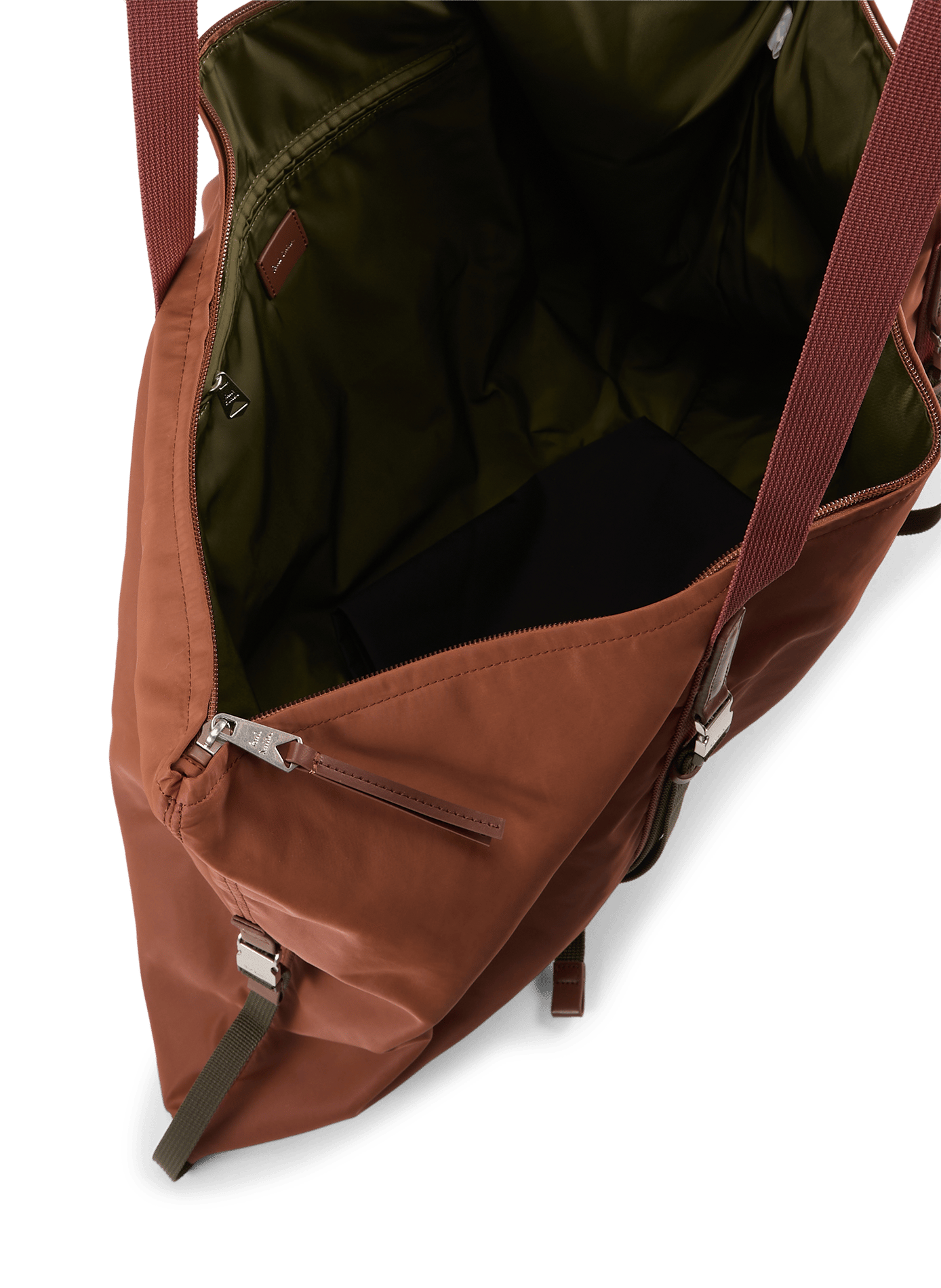 Reisetasche mit Schnalldetails und gesticktem Logo PAUL SMITH Rot
