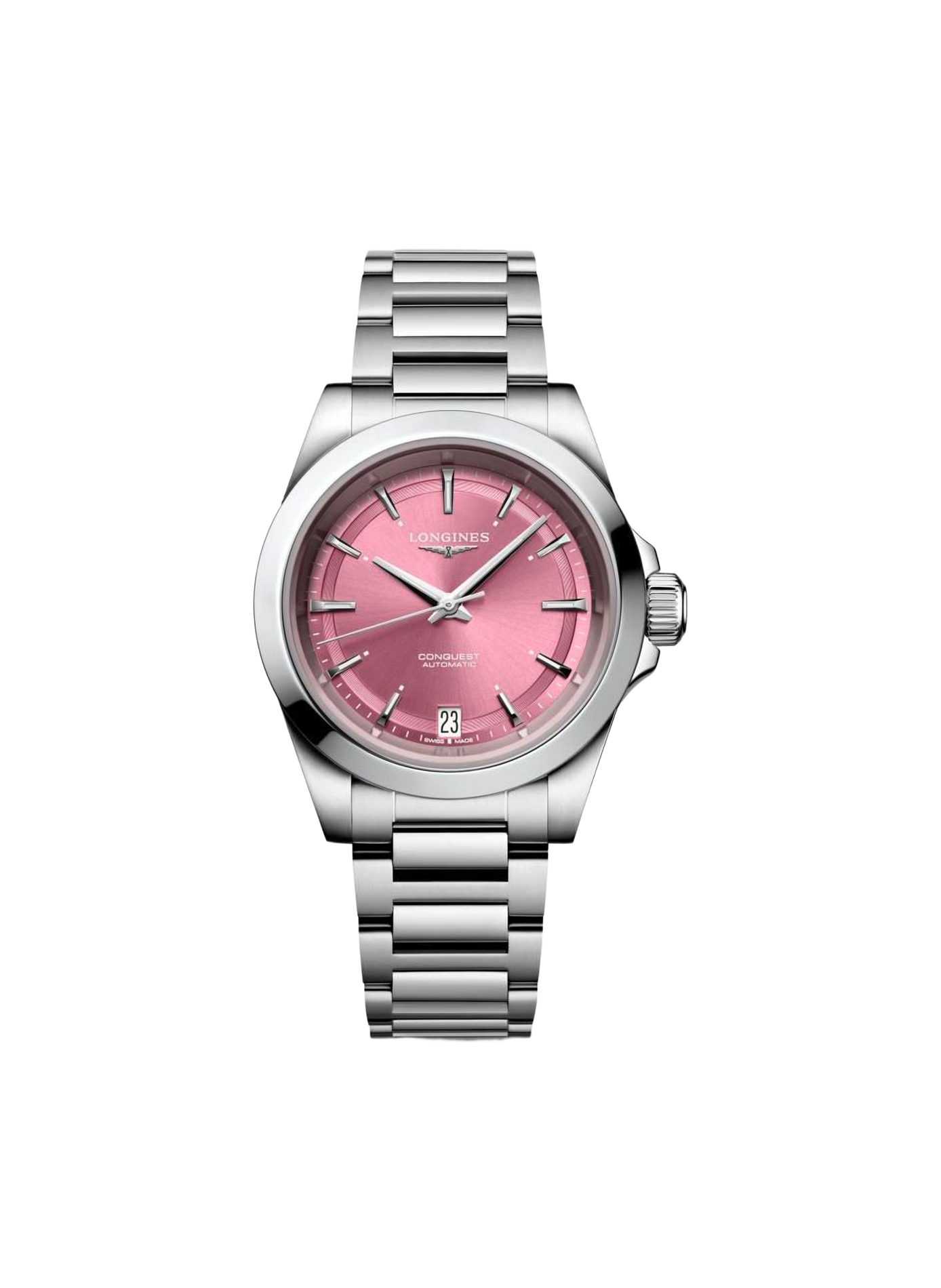 Montre automatique Conquest 2023 en acier inoxydable