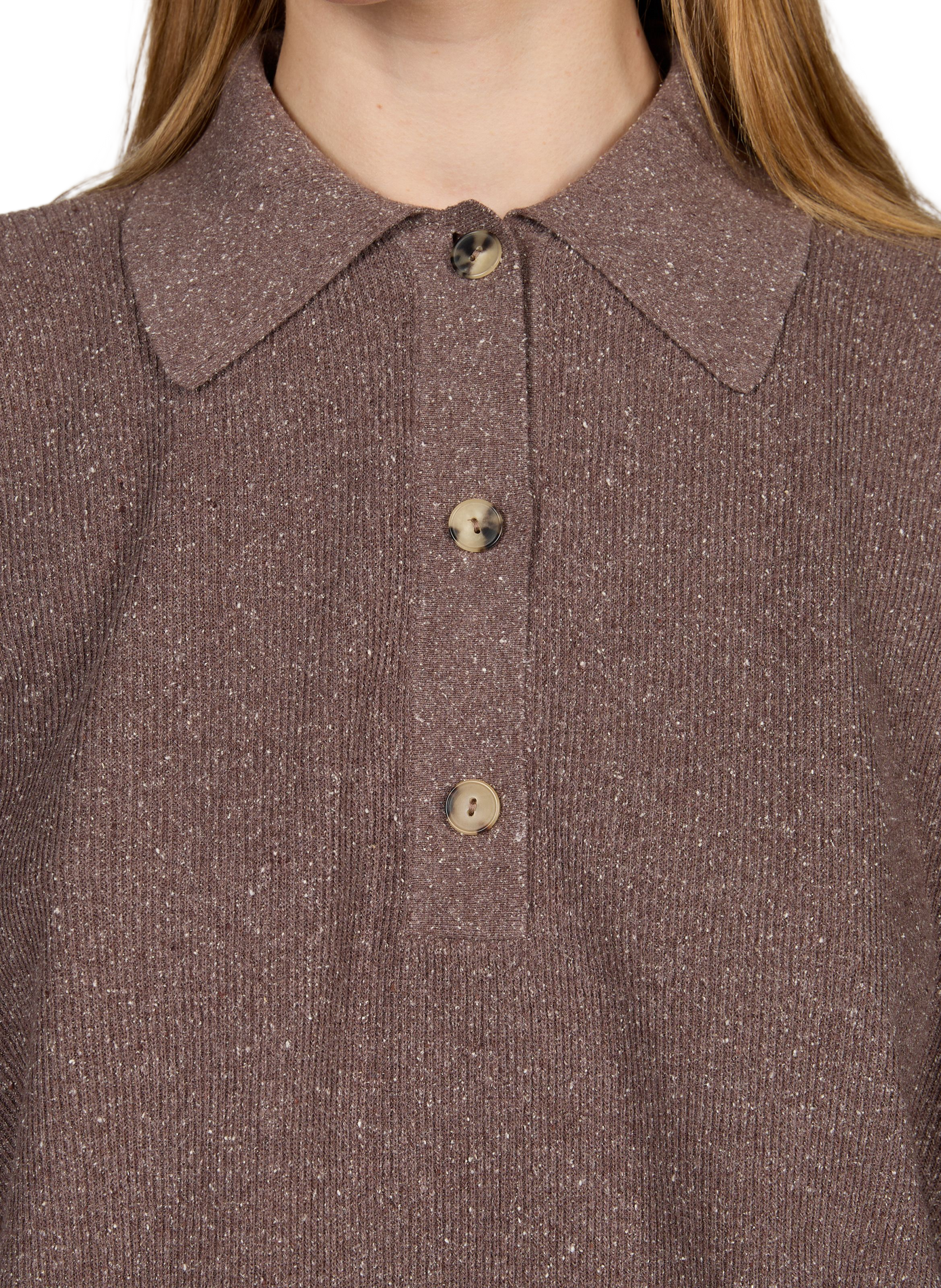 Pull fluide Helga en soie CALVIN KLEIN COLLECTION Gris