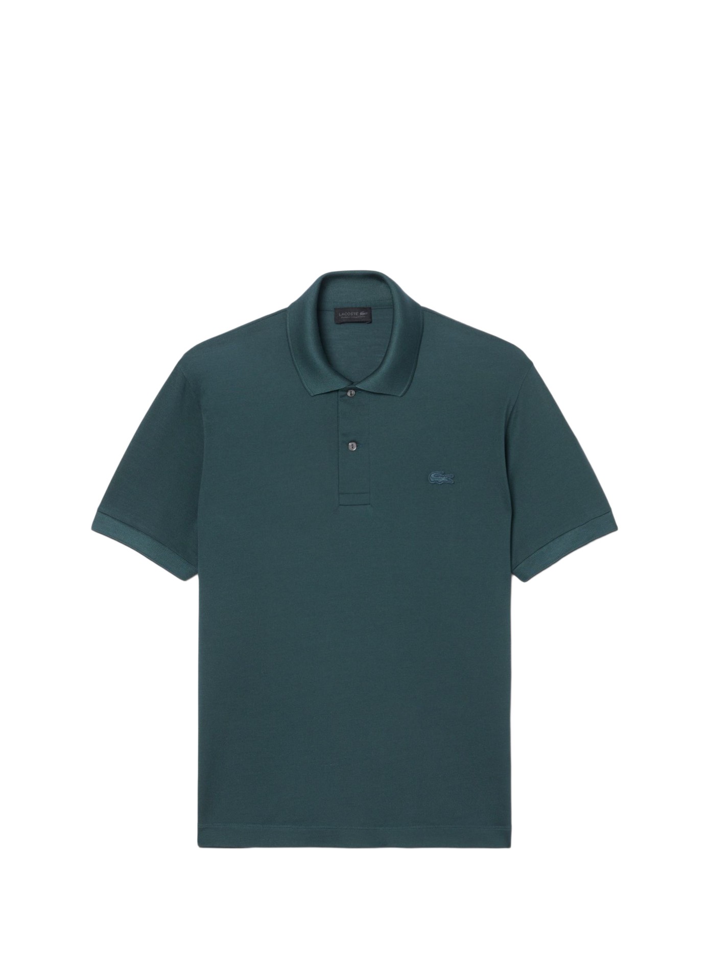 Korte mouw polo met zijden logo LACOSTE Blauw