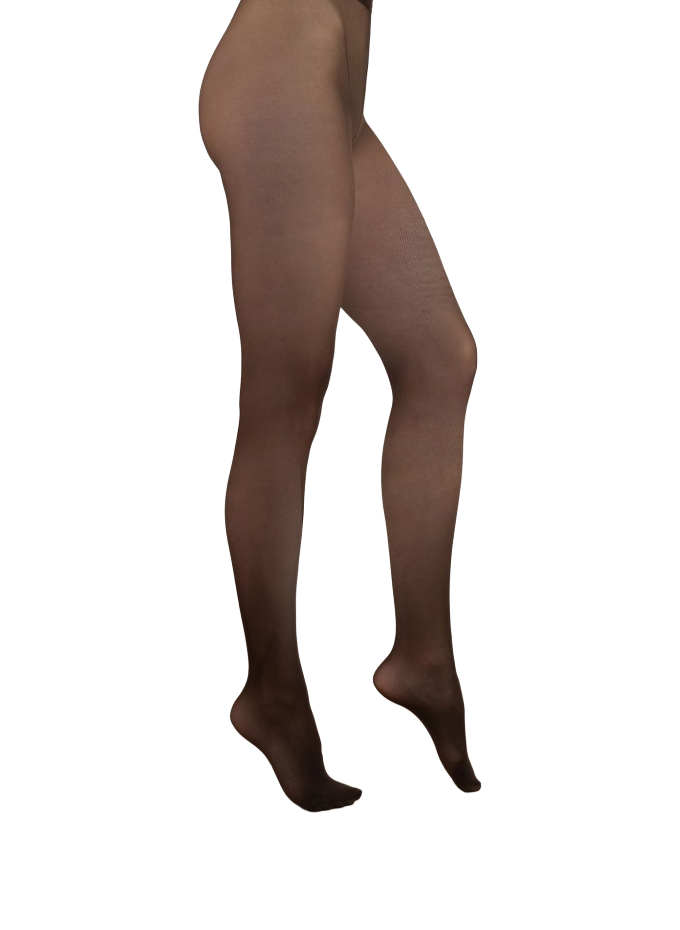 Collant transparent 18D BLEUFORÊT Marron