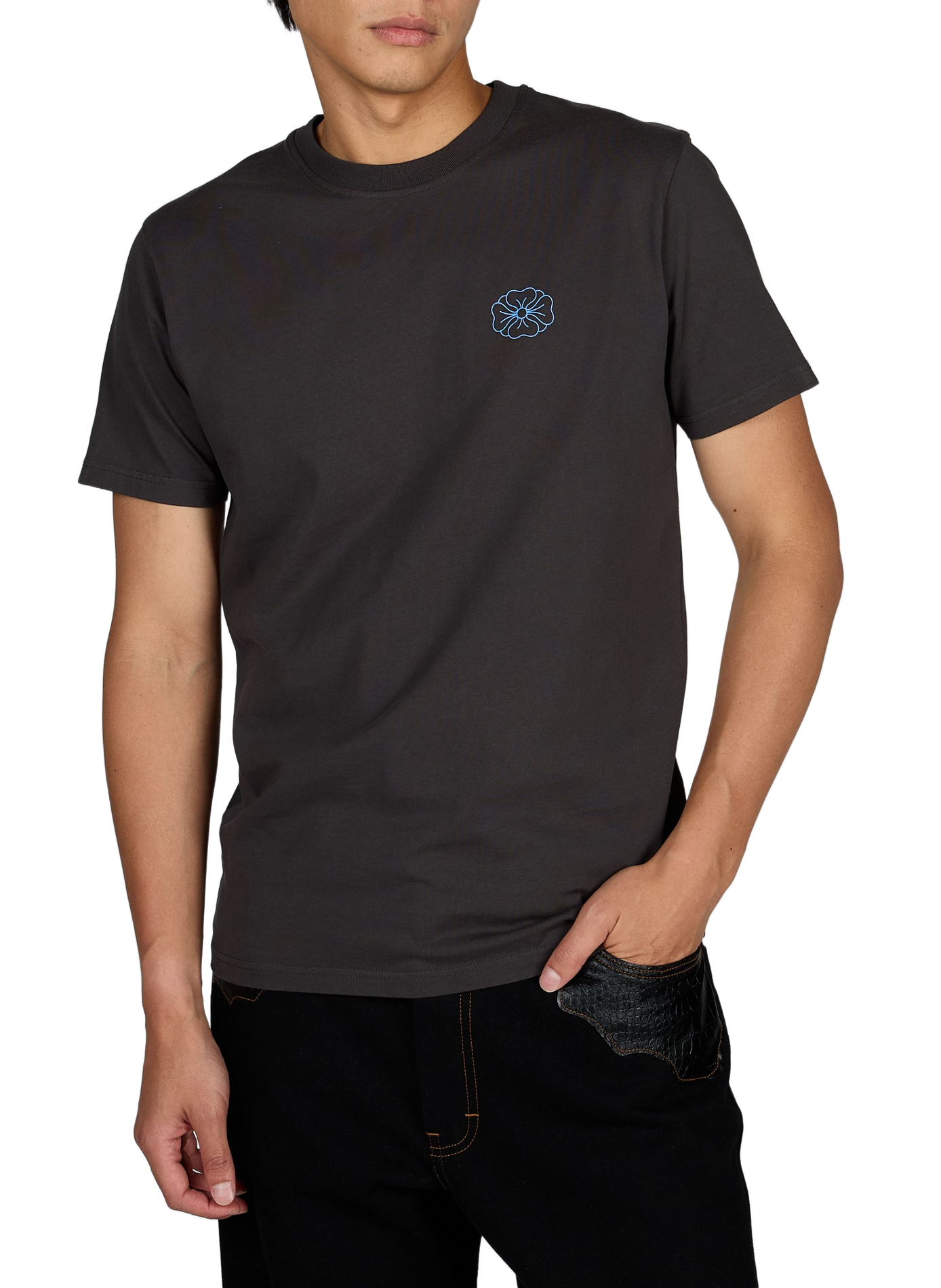 Oversize T-Shirt aus Baumwolle OLOW Schwarz
