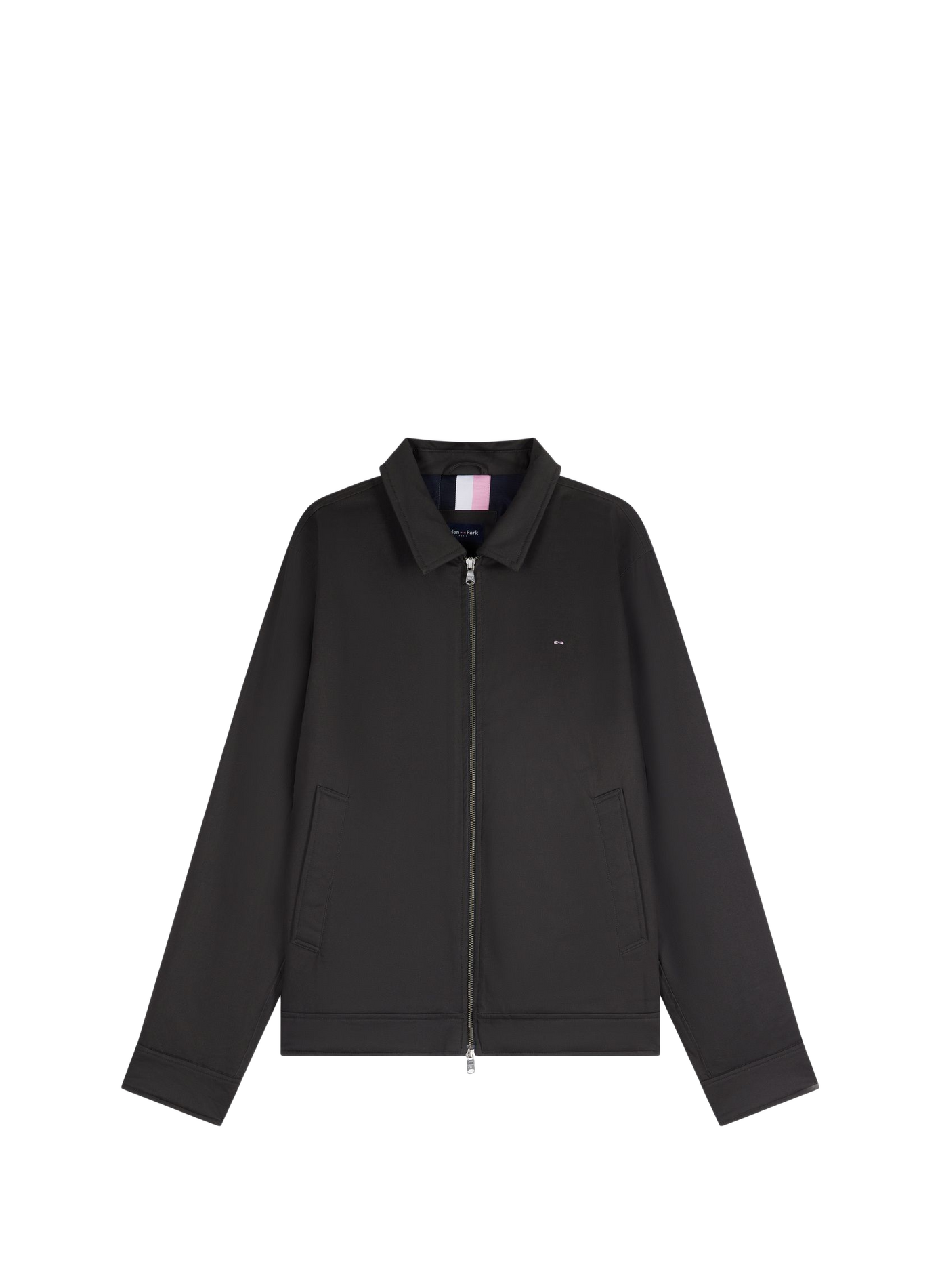 Gerade geschnittene Jacke aus Baumwollmischung EDEN PARK Khaki