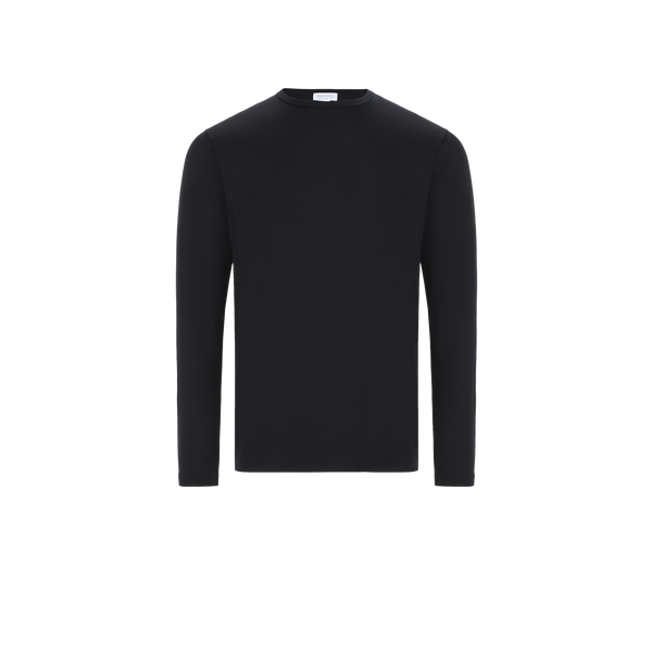 Sunspel T-shirt En Coton In Black