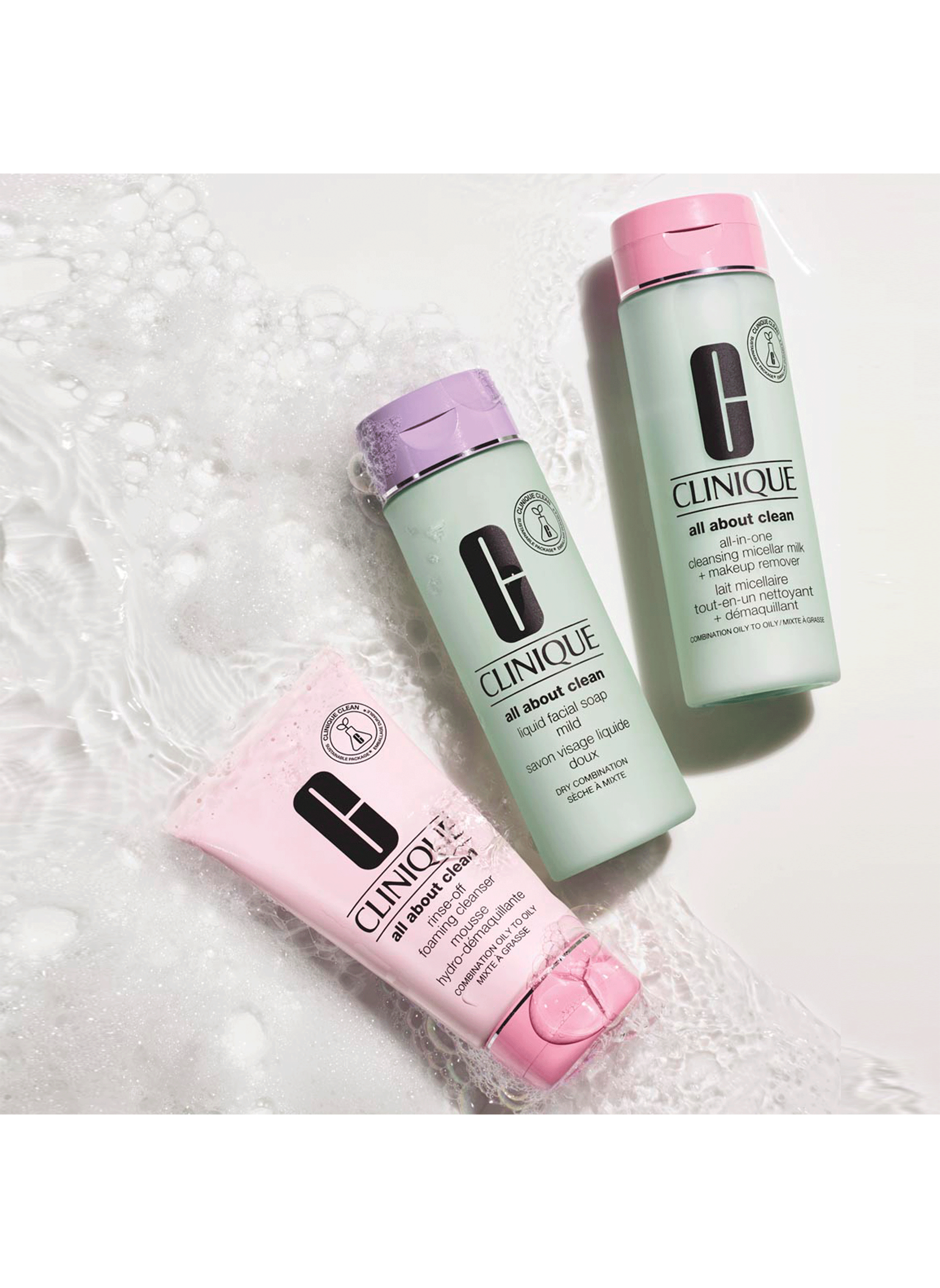 All About Clean™ - Savon Visage Liquide Très Doux – Peaux sèches à très sèches CLINIQUE No color