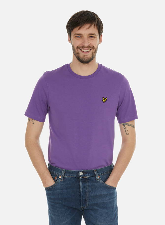 Patchwork-effect cotton T-shirt LYLE & SCOTT
