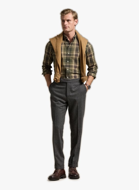 Check cotton Shirt | Green by POLO RALPH LAUREN Check cotton Shirt Green