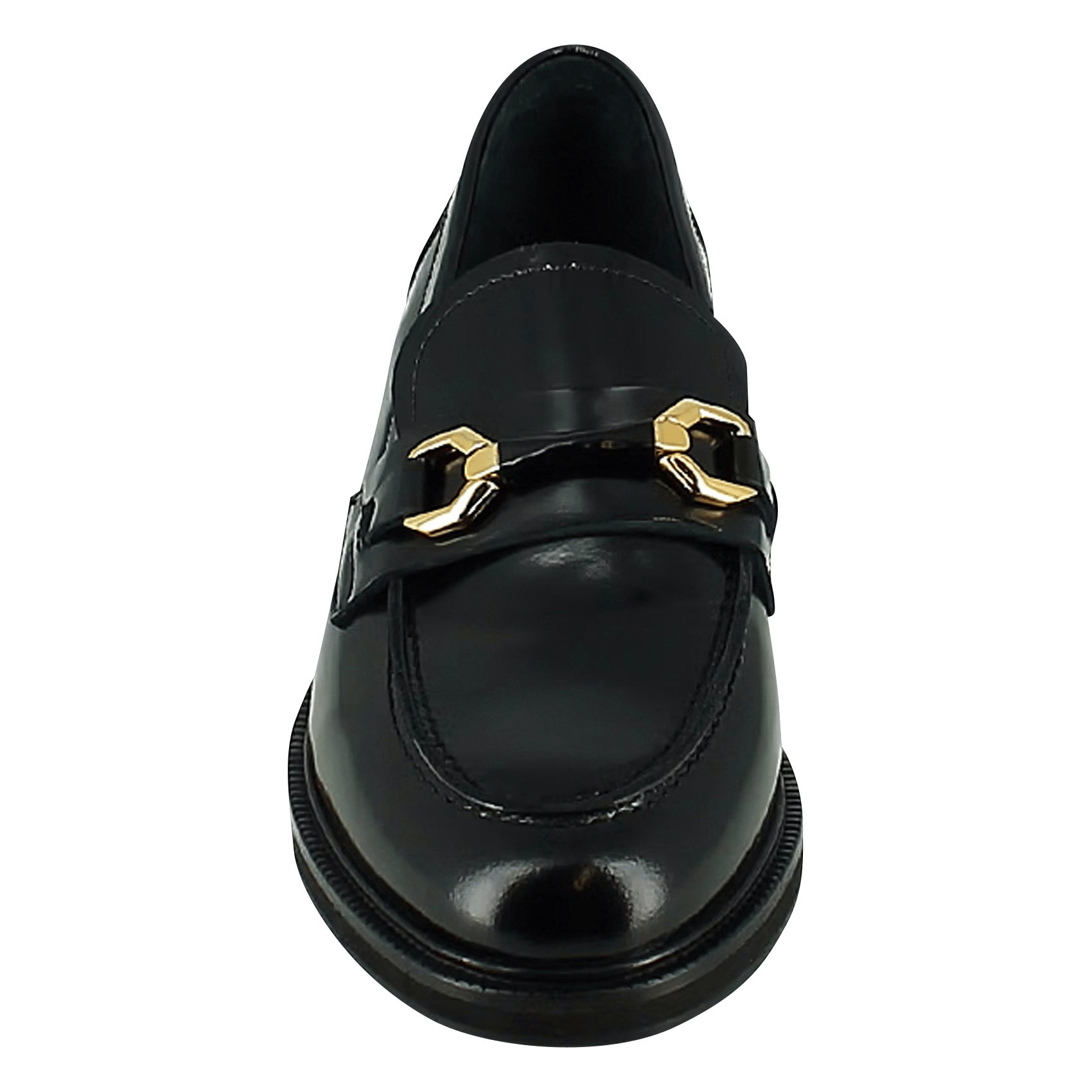 Mocassins en cuir Drop JONAK Noir