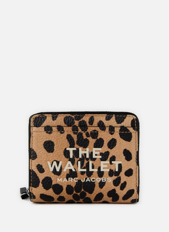 Wallet The Cheetah Mini Compact Wallet Black by MARC JACOBS MARC JACOBS Wallet The Cheetah Mini Compact Wallet Black