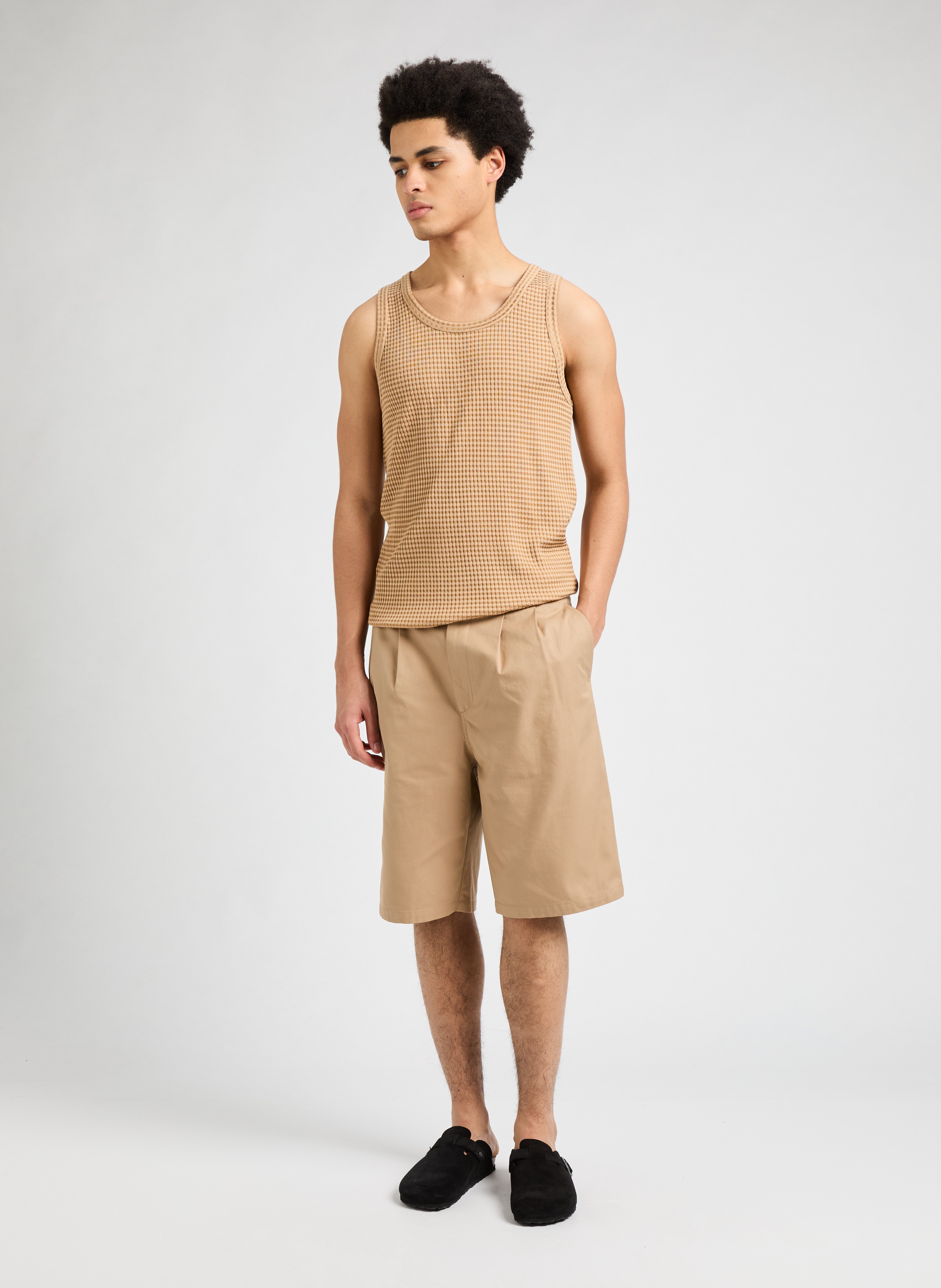Short FOTON en coton SAISON 1865 Beige