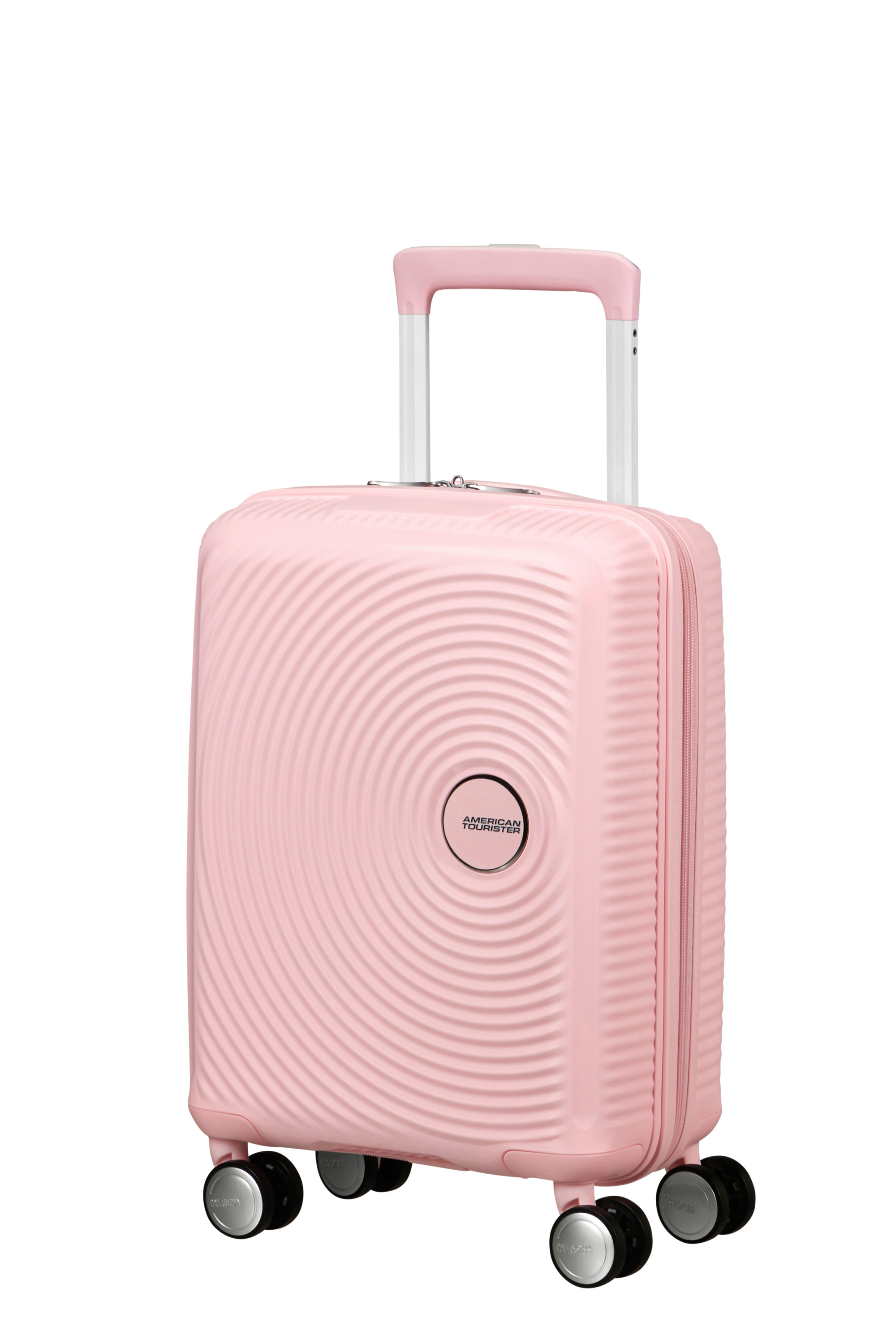 Soundbox mini valise 4 roues taille s AMERICAN TOURISTER Rose