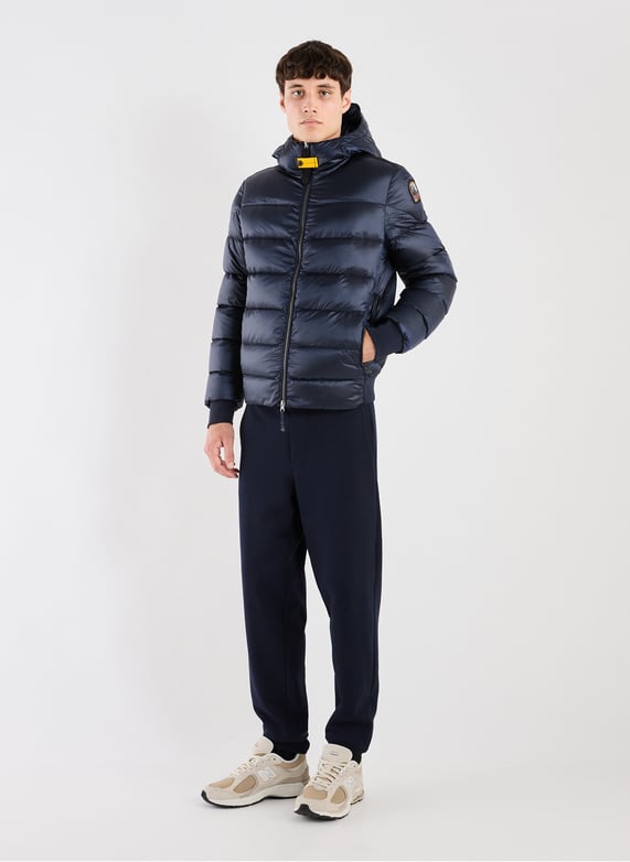 Doudoune à capuche Pharrell | Bleu by PARAJUMPERS Doudoune à capuche Pharrell Bleu