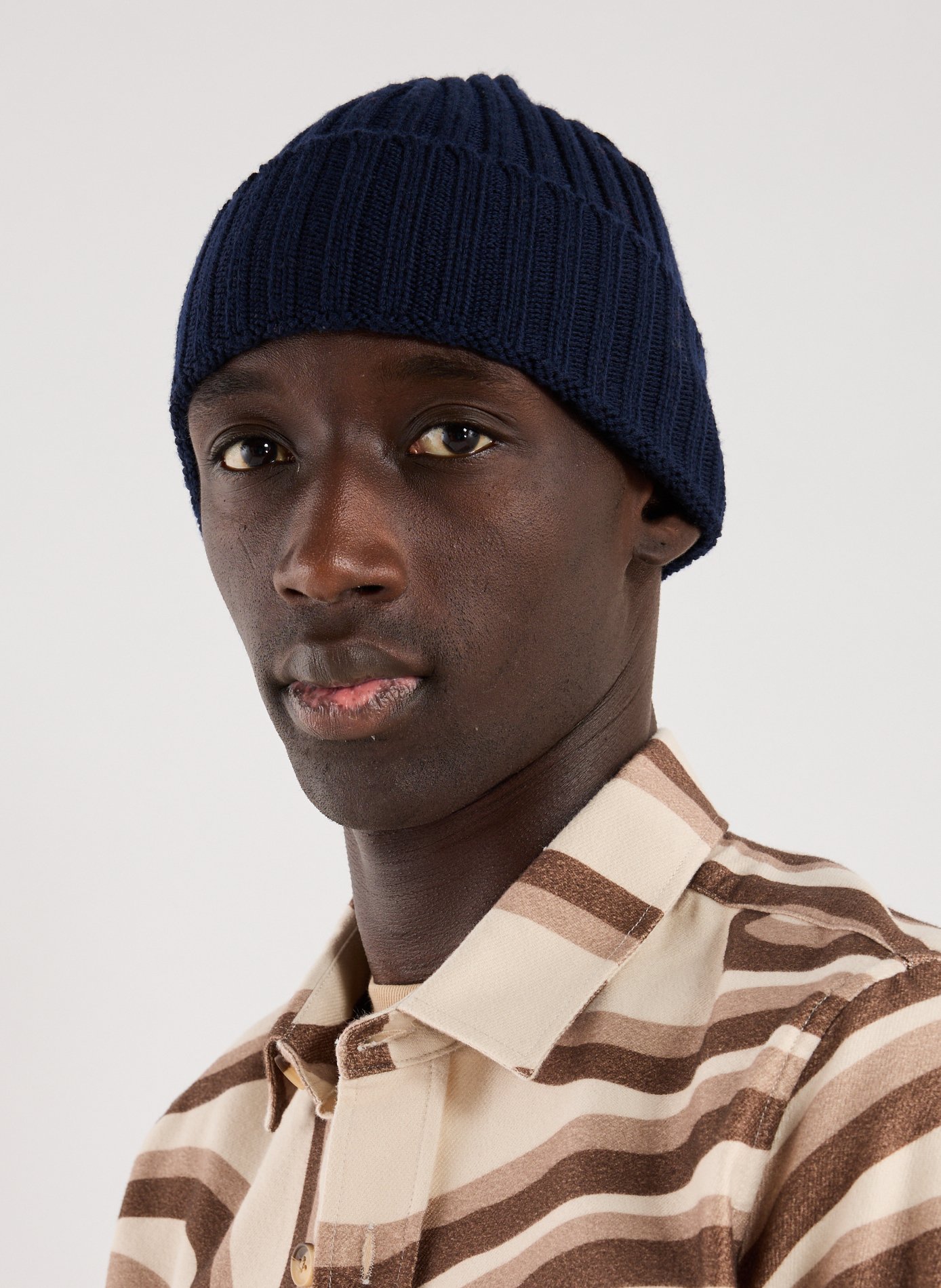 Merino wool beanie SAISON 1865 Blue