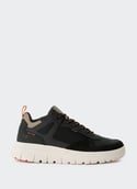 Baskets en cuir mélangé PALLAFLEX Black