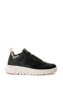 Baskets en cuir mélangé | Noir by PALLADIUM PALLADIUM Baskets en cuir mélangé | Noir