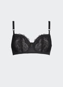 Soutien-gorge corbeille à armatures en dentelle FASCINATE Black