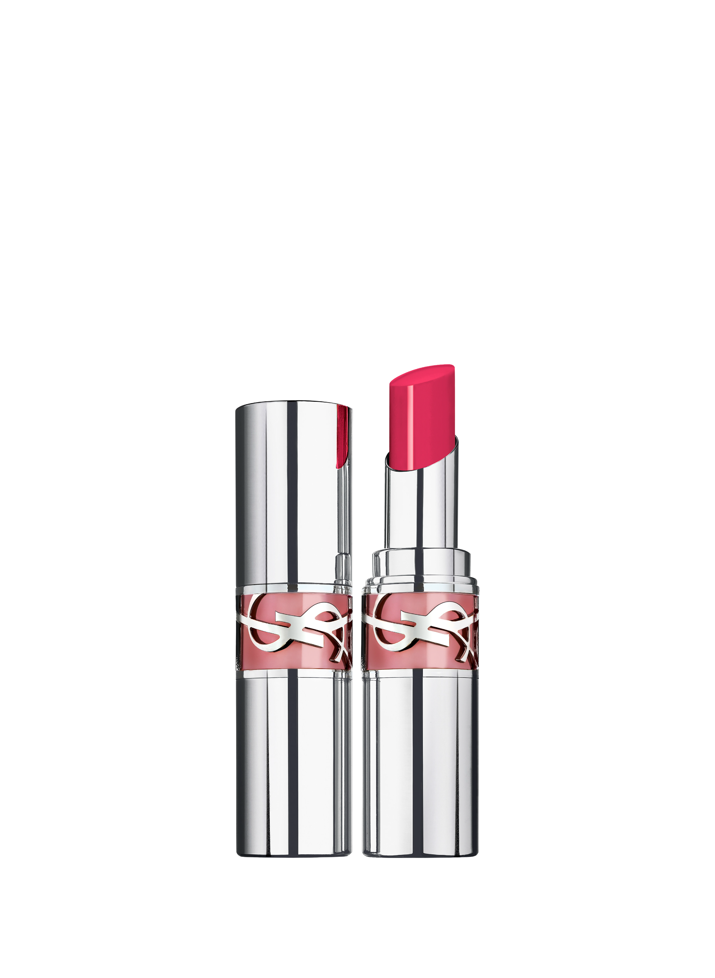 YVES SAINT LAURENT YSL Loveshine Shiny Lipstick and Care 163 raspberry crush