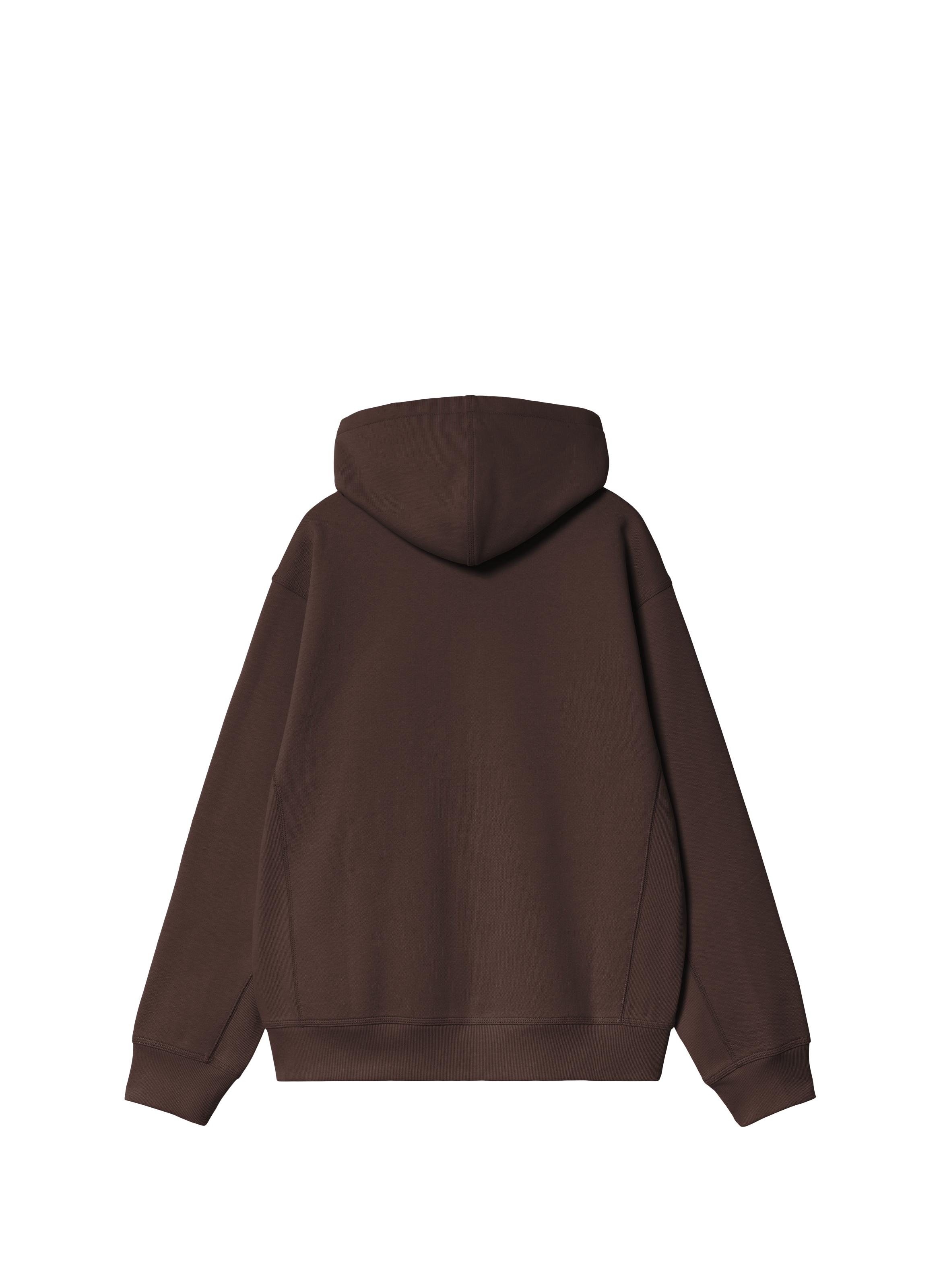 Hoodie ample en coton mélangé CARHARTT WIP Marron