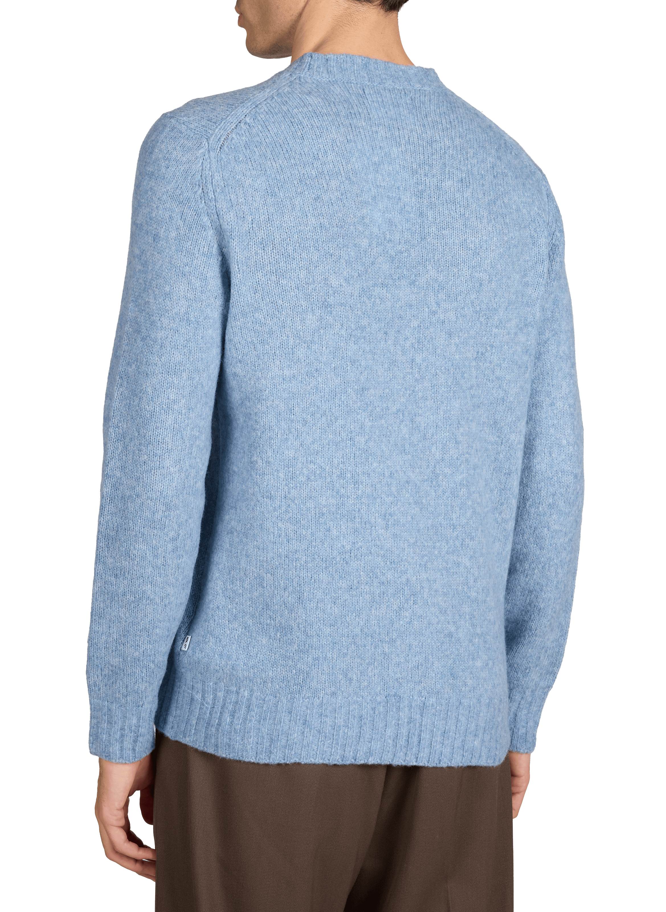 Pull en laine mérinos NN.07 Bleu