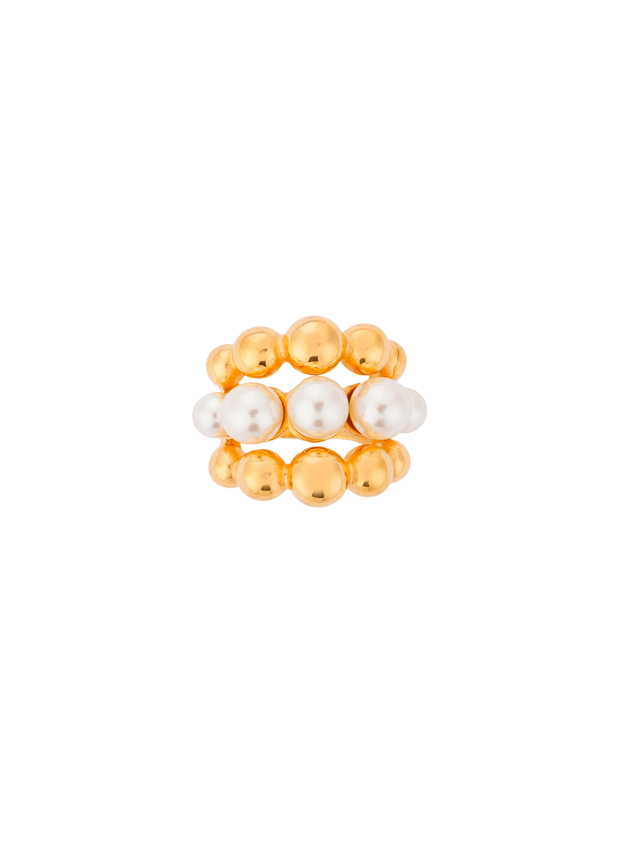 Bague en acier inoxyadable canopus HIPANEMA Doré