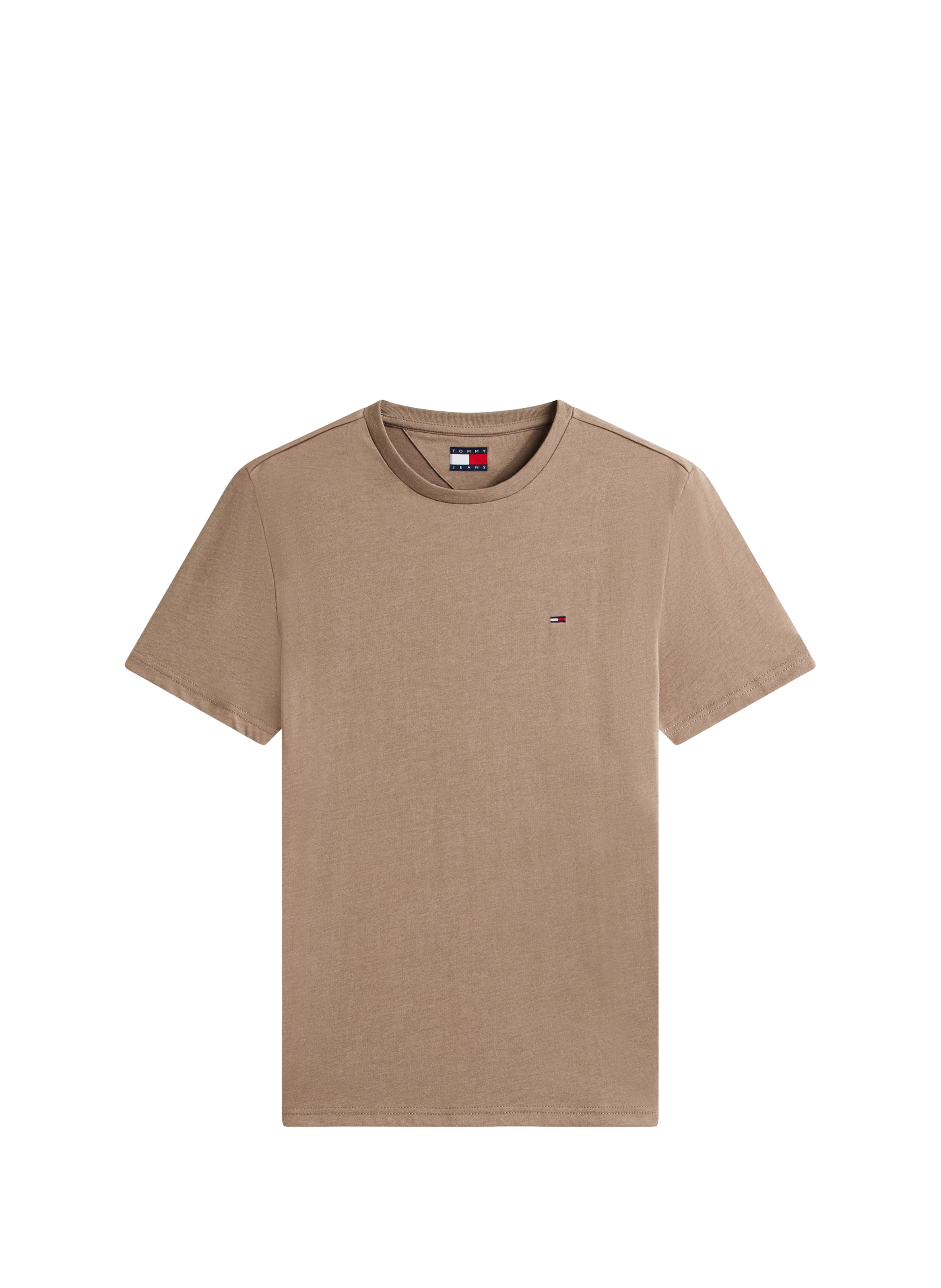 T-shirt à logo TOMMY HILFIGER Marron