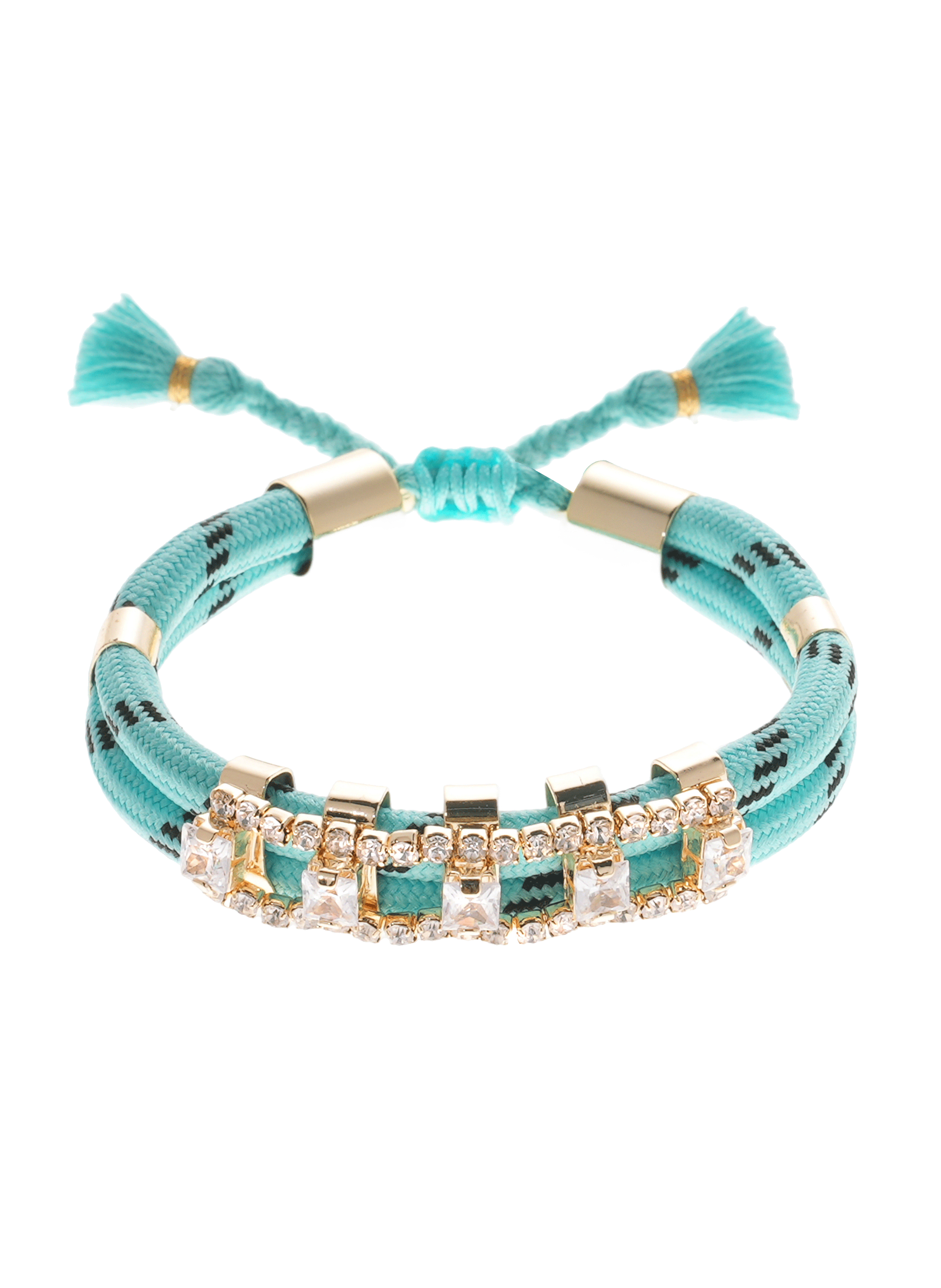 Bracelet réglable coloré iago HIPANEMA Bleu