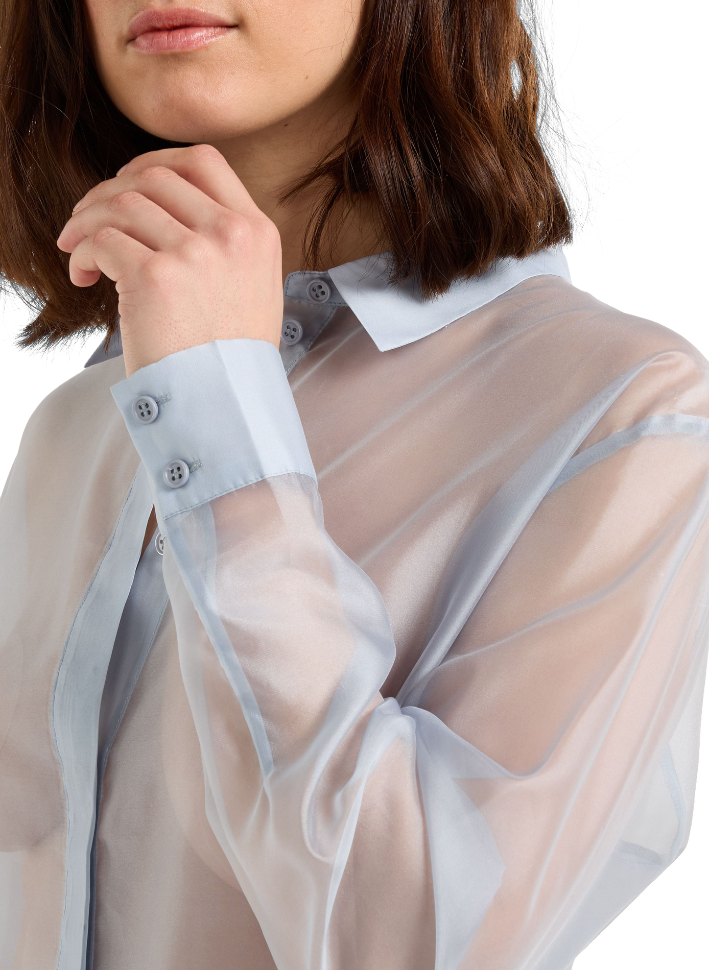 Chemise fluide Wyno transparente  SAISON 1865 Bleu