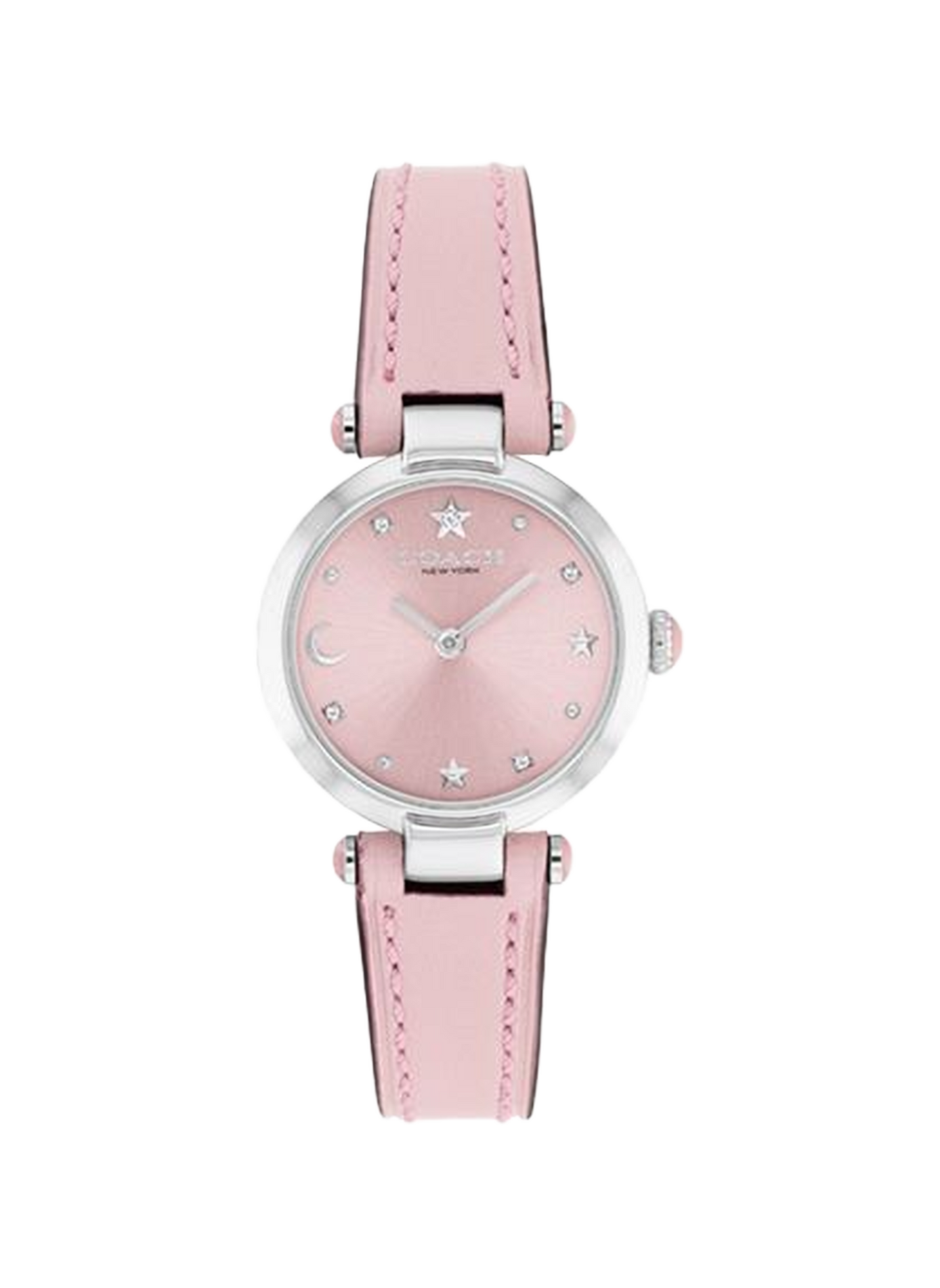 Montre quartz Cary en cuir COACH MONTRES Rose