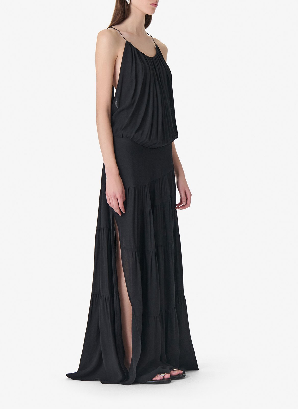Robe longue ample island IRO Noir